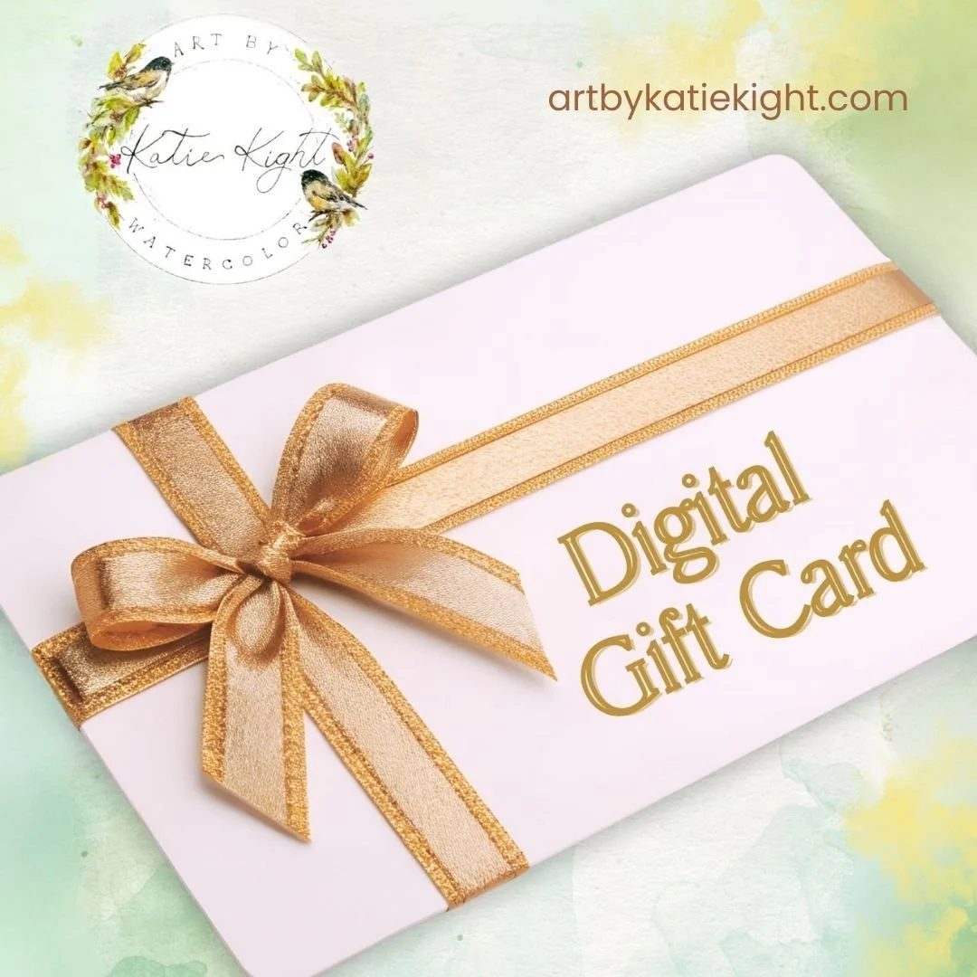 Digital Gift Cards — Art By Katie Kight