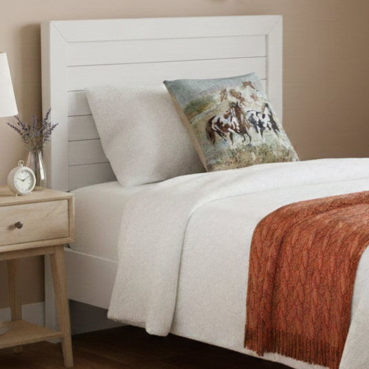 Horses Pintos and Paints Woven Pillow