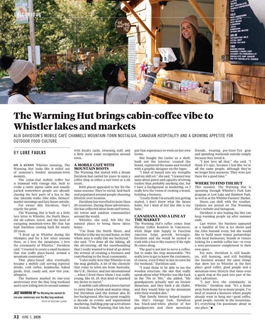 Check out page 32 in this week&rsquo;s @piquenews 👀