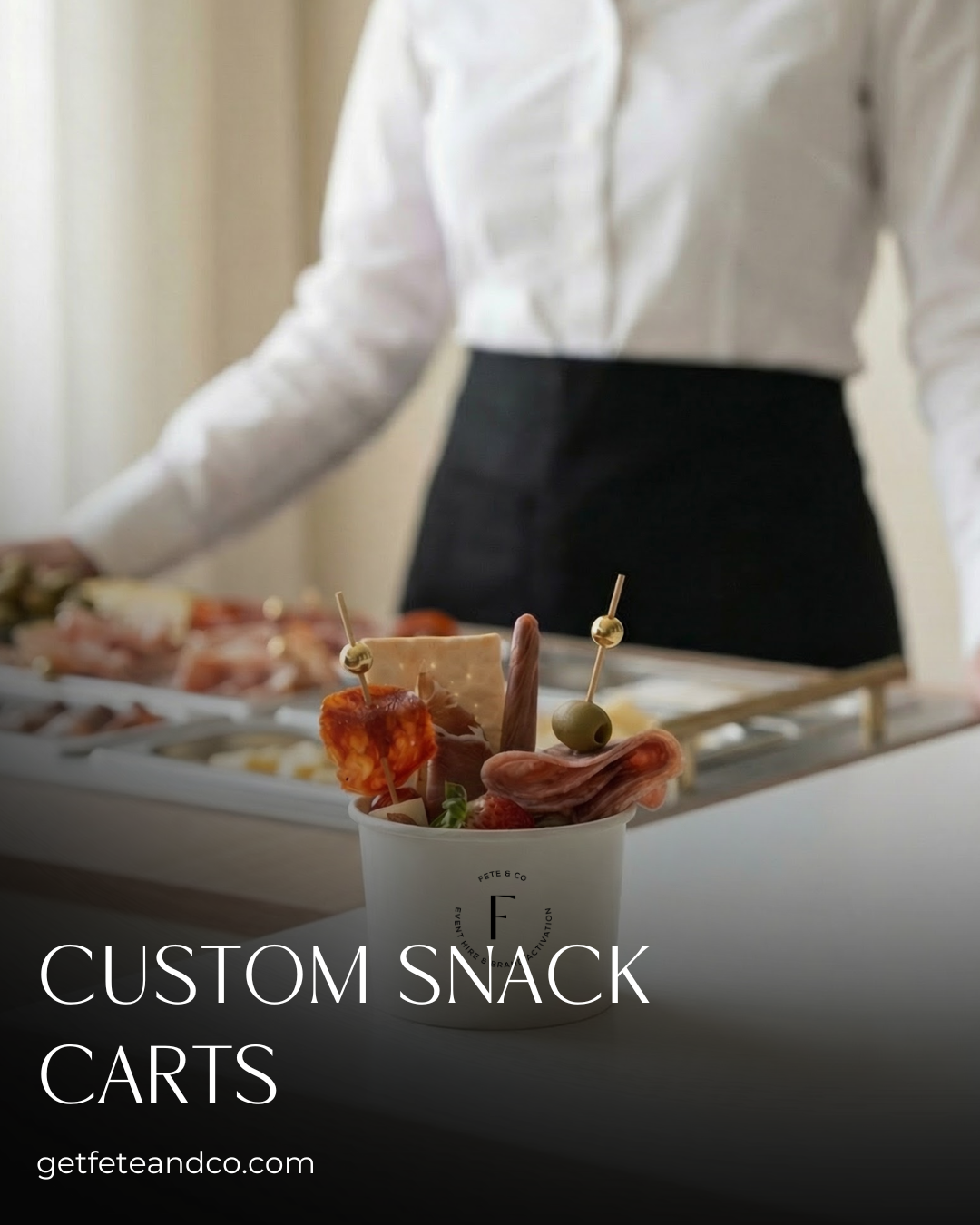 Why Your Next Corporate Event Needs a Mobile Charcuterie Cart