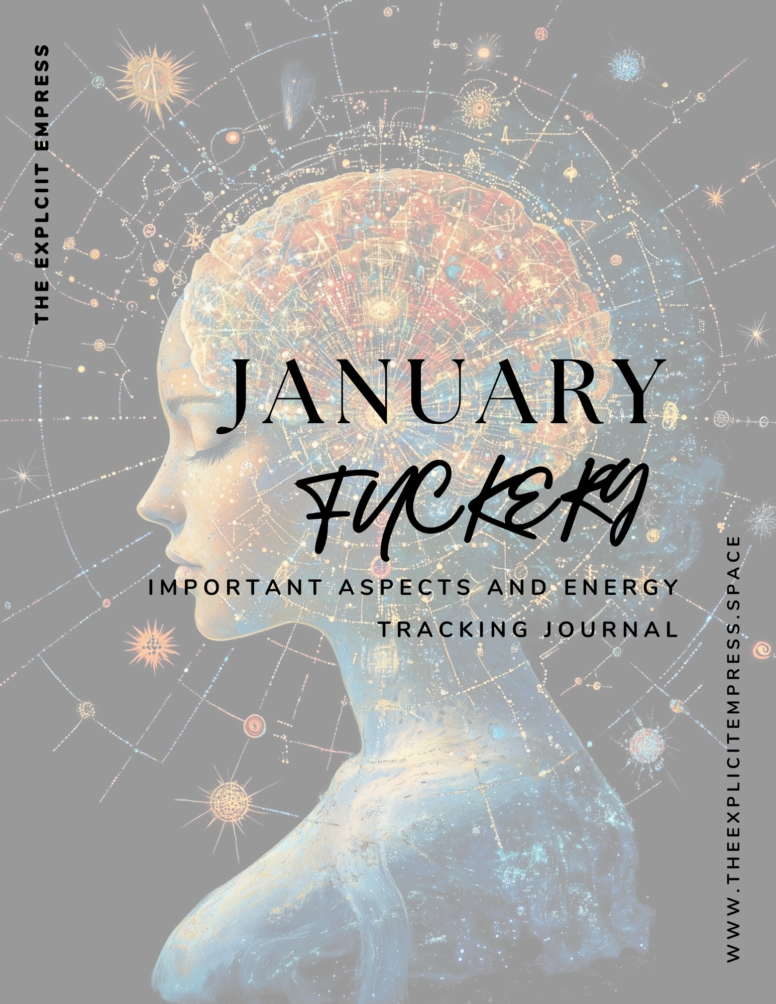 Monthly Astrology Tracker for JANUARY  2026 |Birth Chart Aspects Journal |Digital Planner PDF for Self-Discovery & Cosmic Growth |Daily Advice