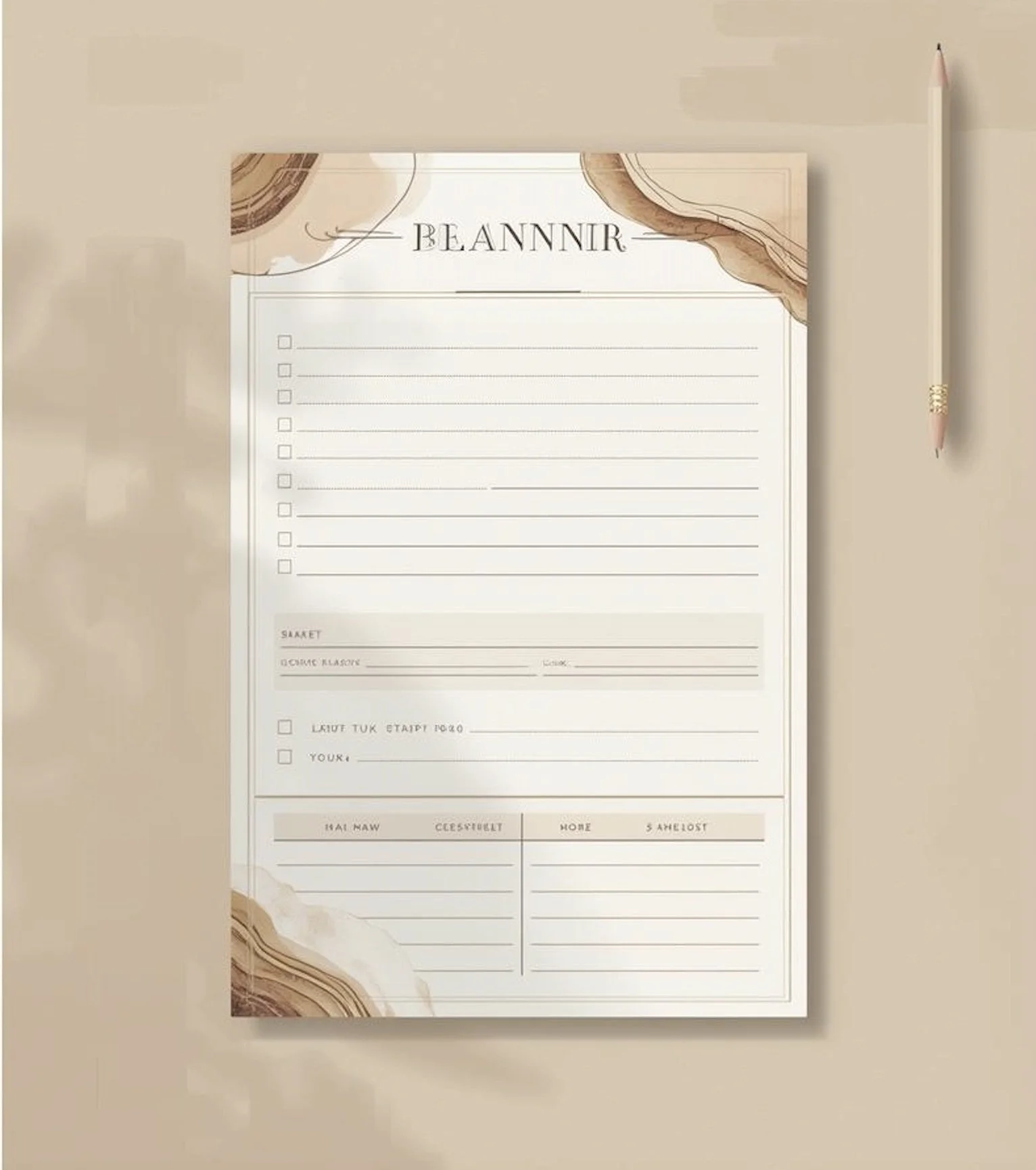 Postpartum Plan Template