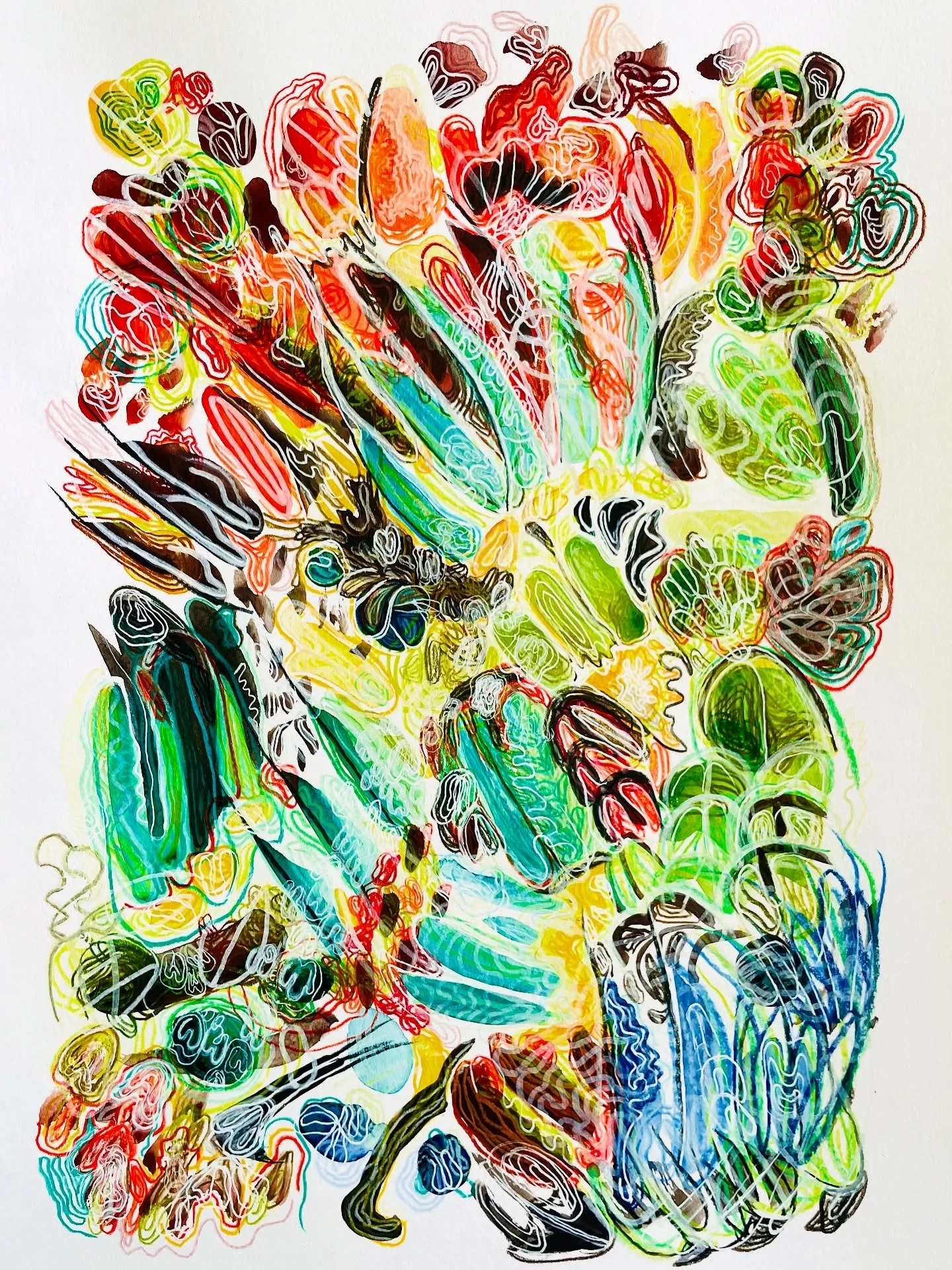 It&rsquo;s always interesting to see what comes out of these test/mark making pieces&hellip;

#keainmotion #keainflight #abstractkea #abstractart #markmakingtest #watercolourandpencil #mixedmediadrawing