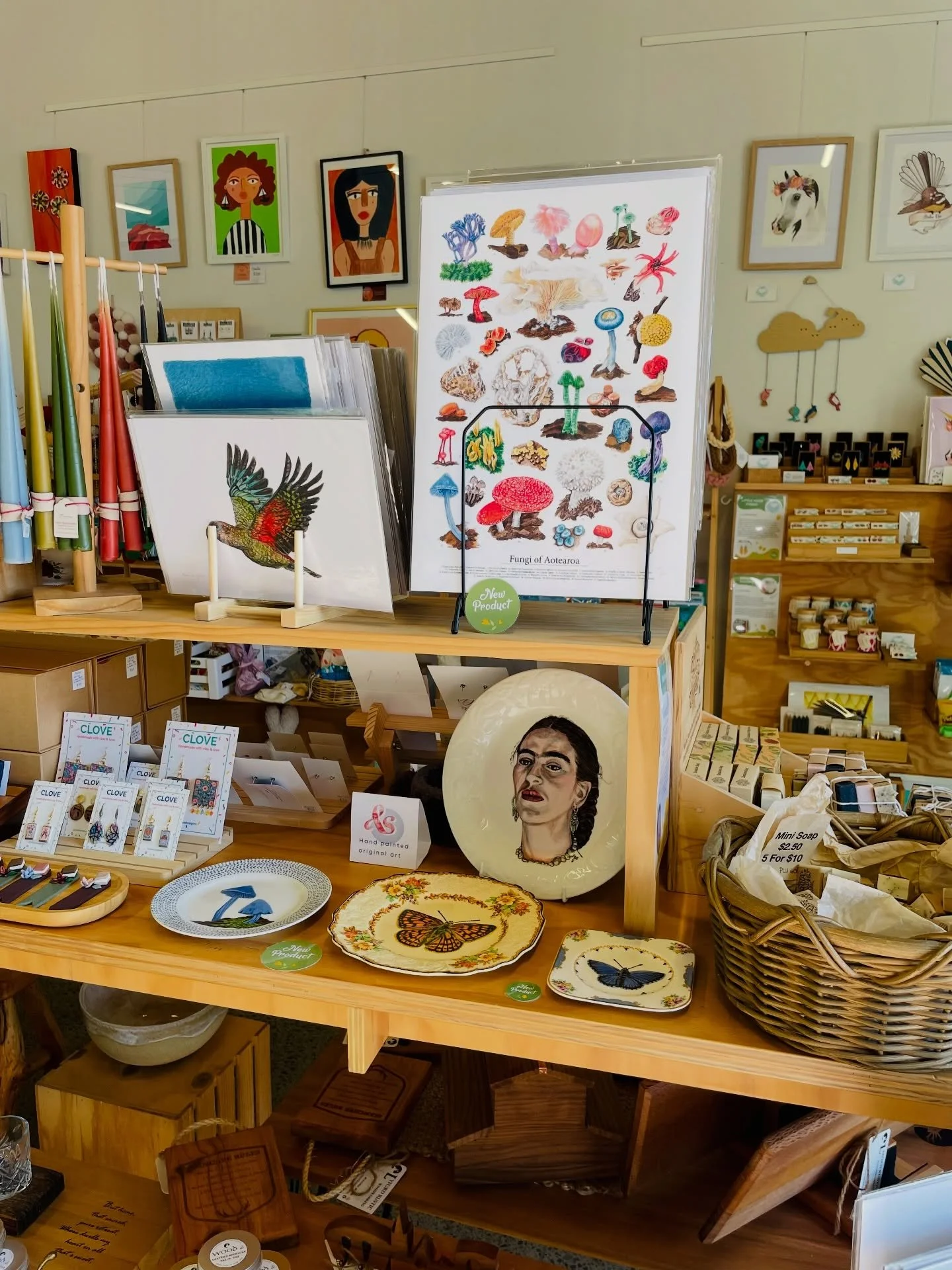 It&rsquo;s so great to be part of @thekowhaicollective again! 

You&rsquo;ll find a range of my prints and ceramics in amongst the beautiful, locally made treasures available at the Kowhai Collective: 📍181 High Street, Christchurch