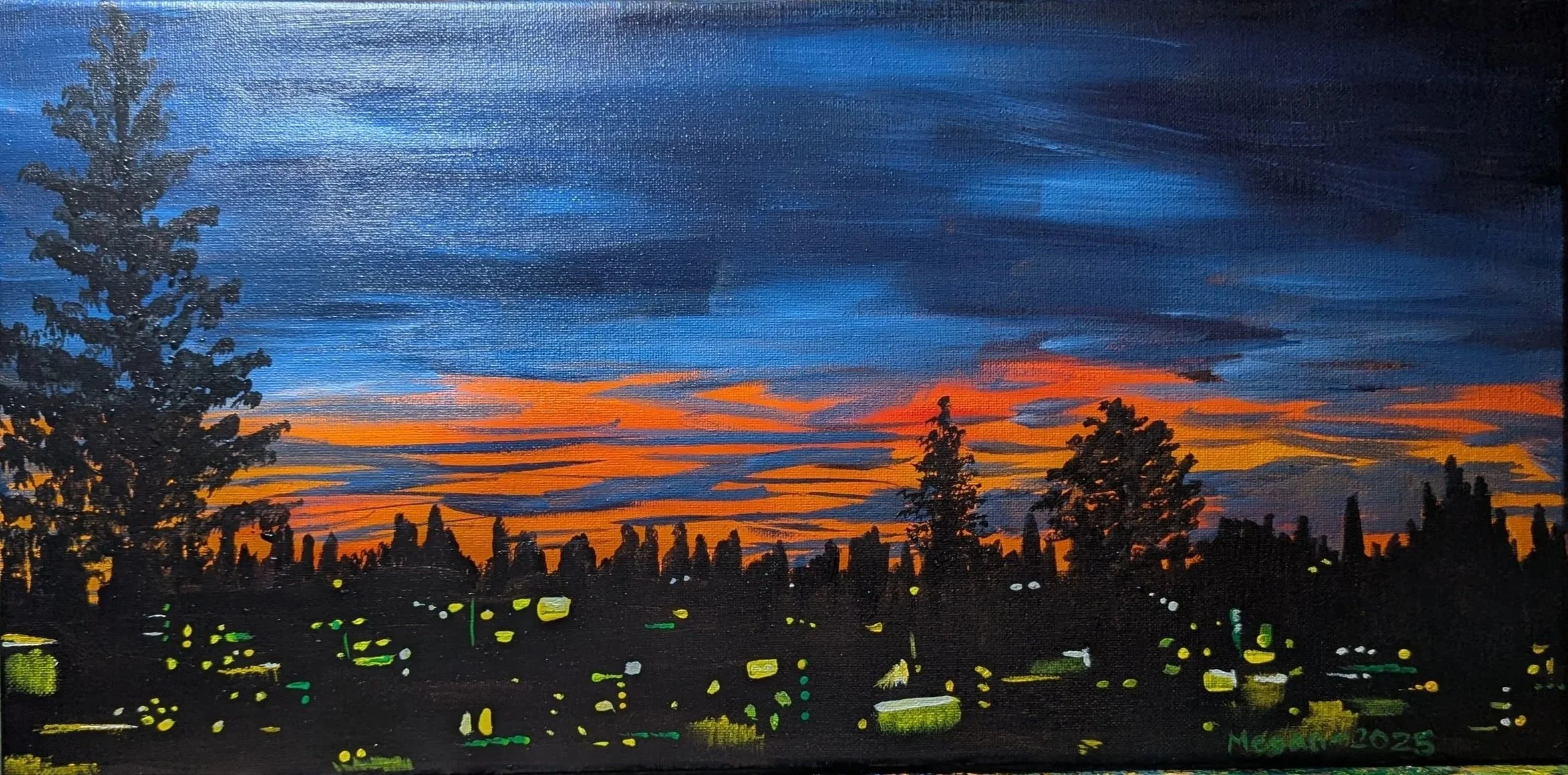 A View of Shelton at Twilight 2025