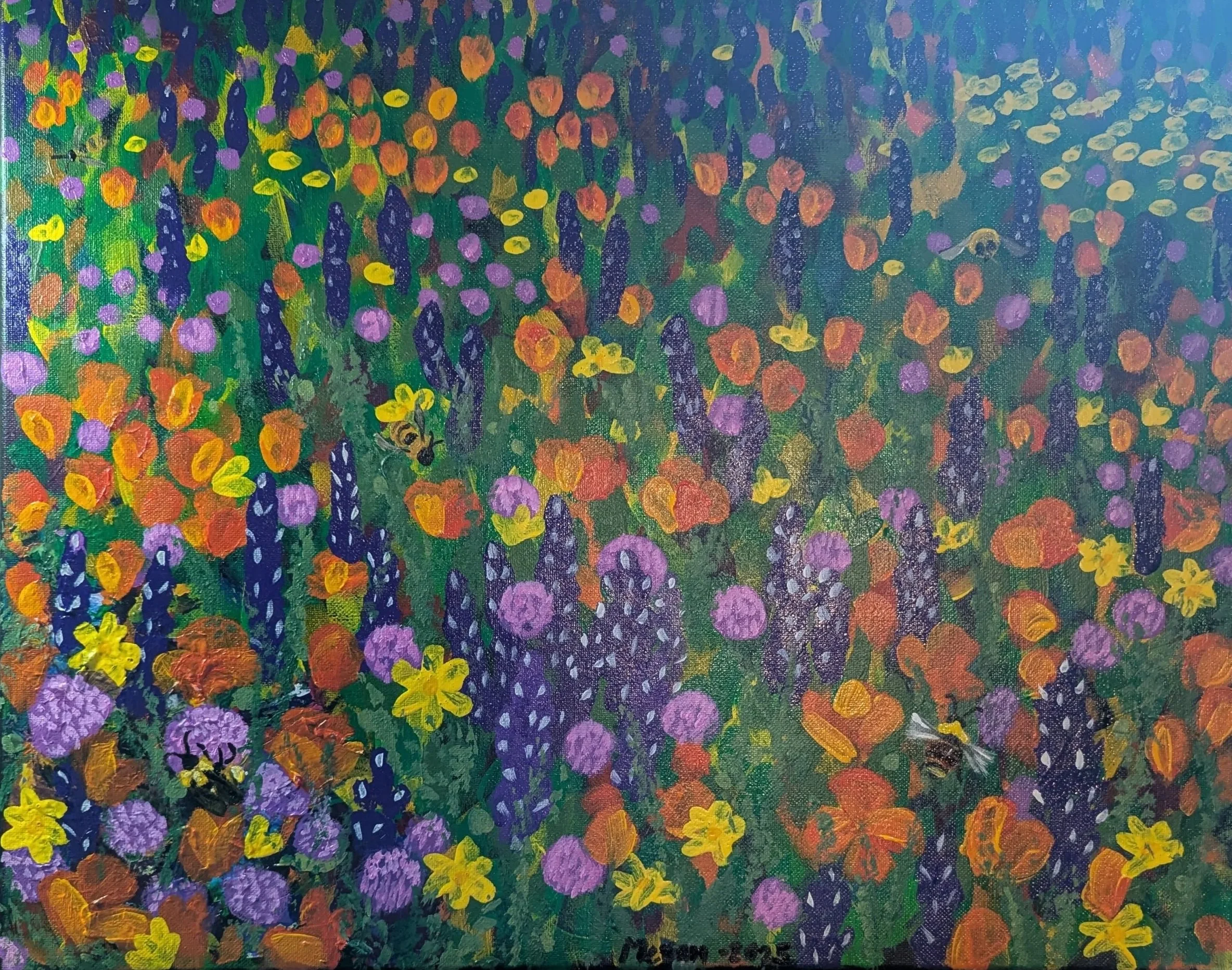 Field of Wildflowers and Bees 2025
