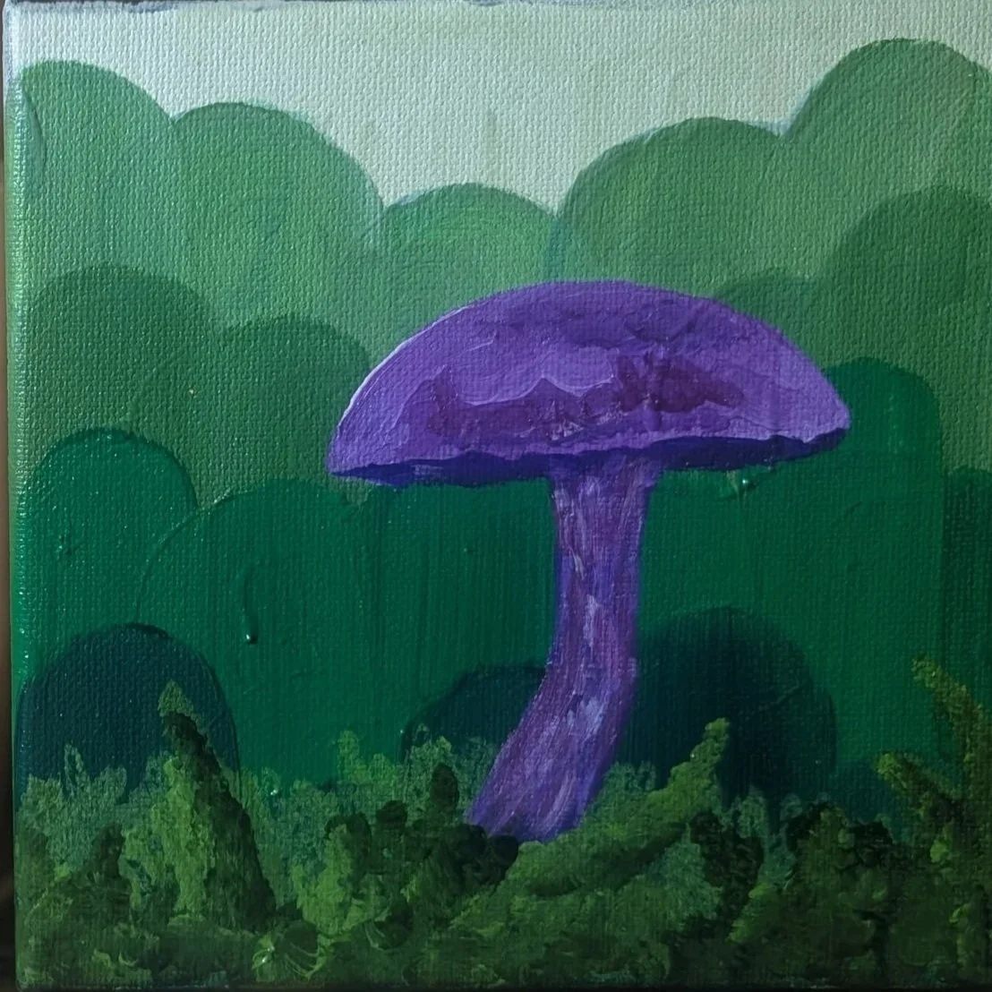 Indigo in the Moss 2025