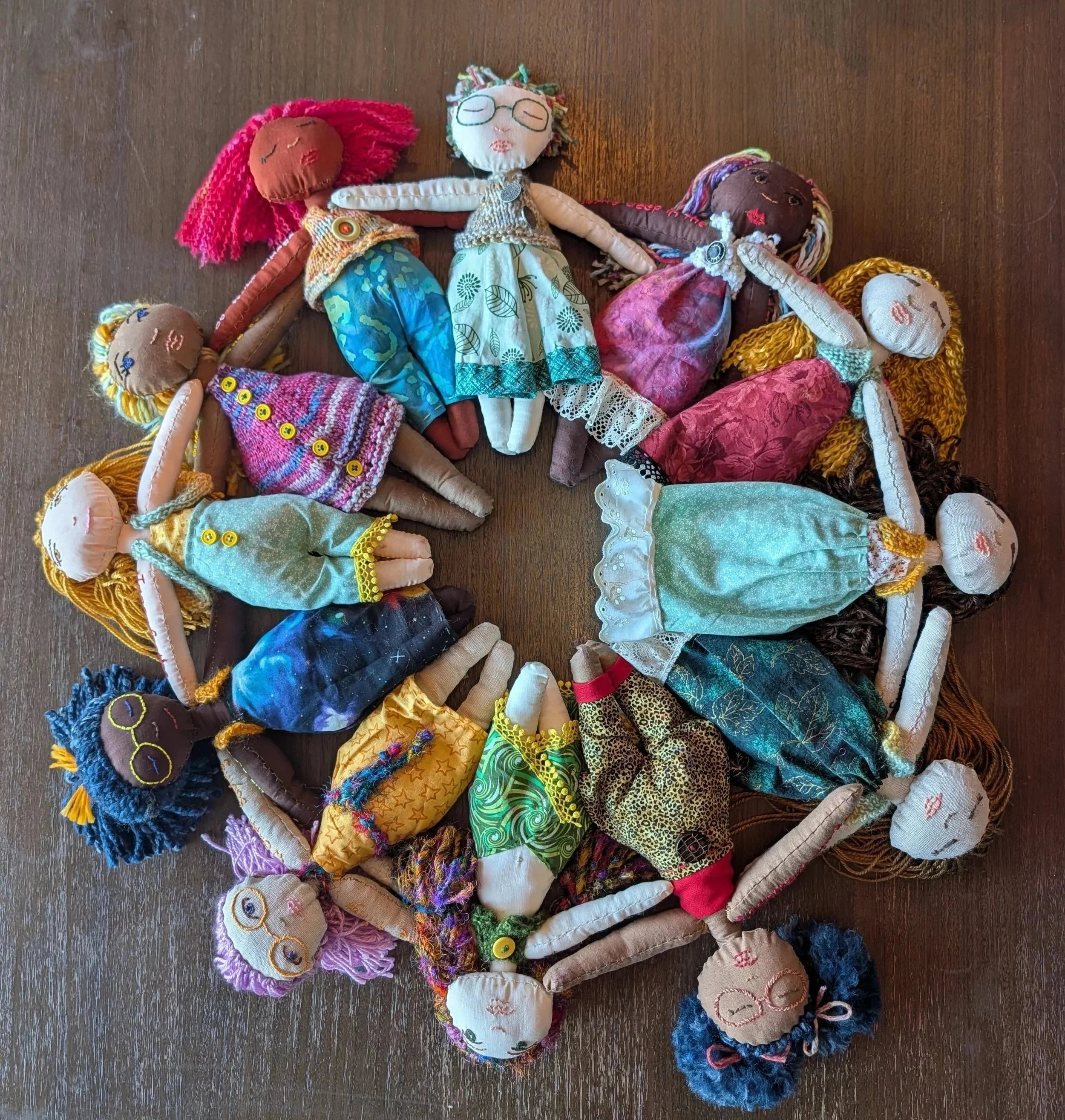 Custom Hand Sewn Dolls