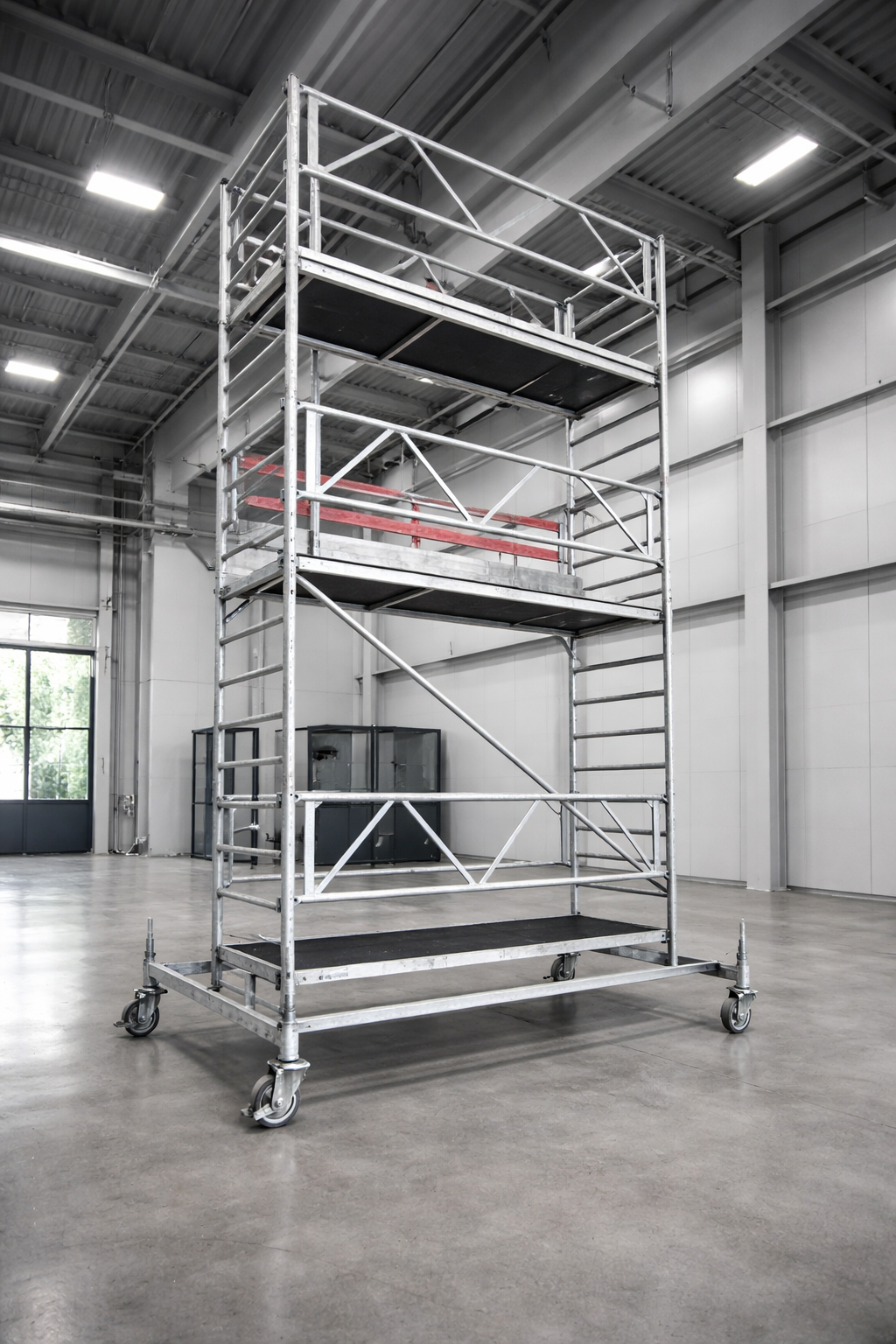 Prüfung von fahrbaren Arbeitsbühnen nach DIN EN 1004