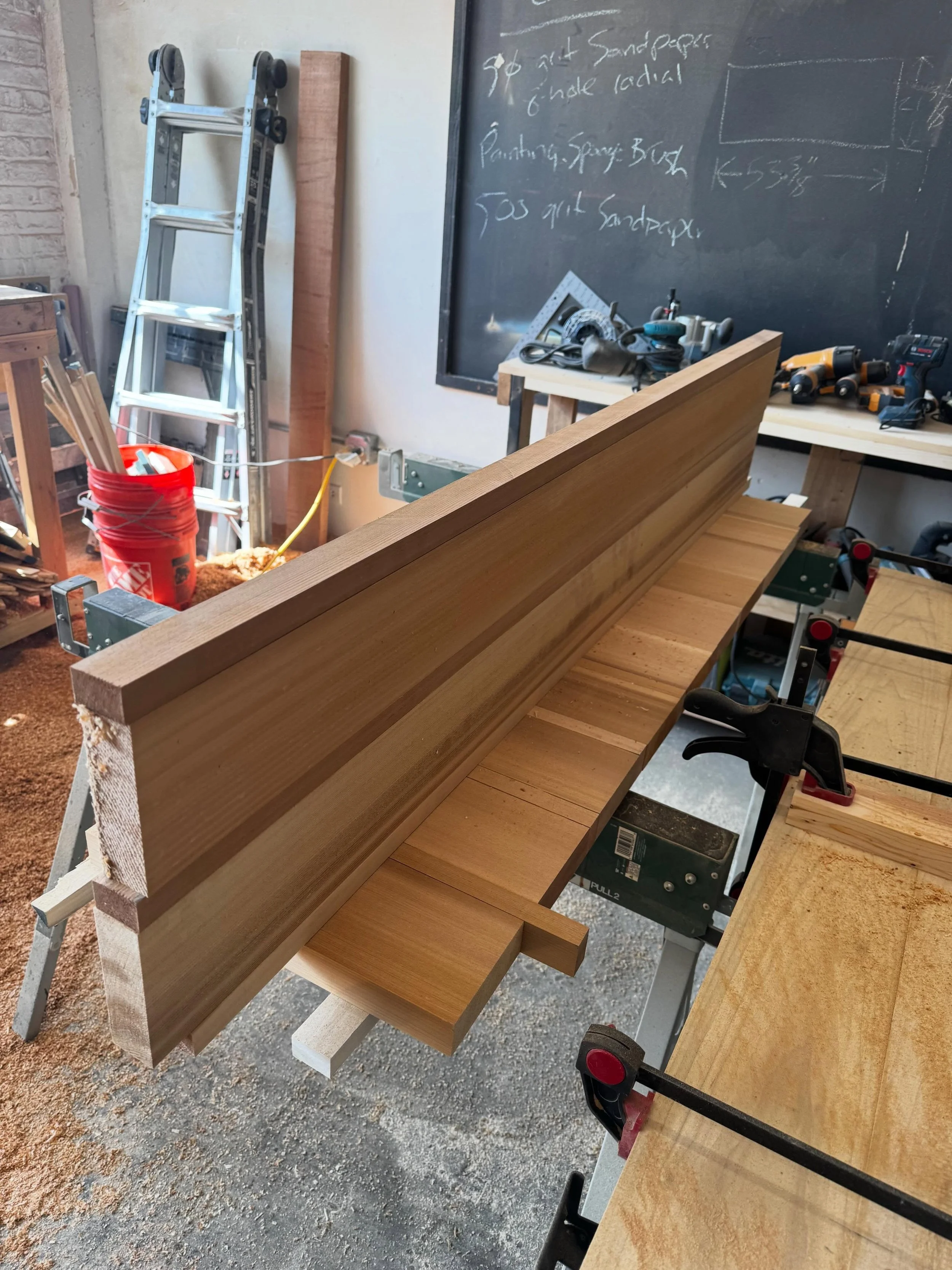 Future outdoor bartop #westernredcedar