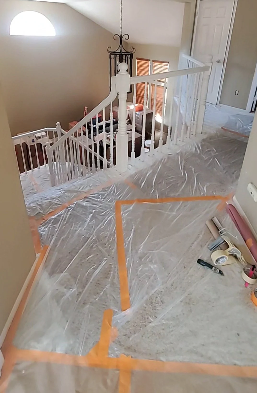 Banister Paining Lake Ridge.jpg