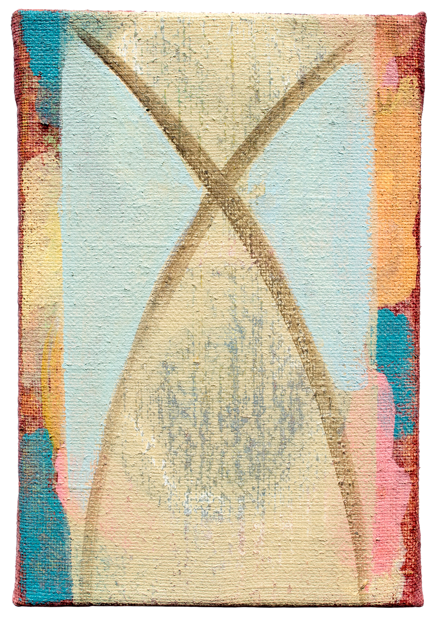 Klas, 2016, acrylic on canvas, 12" x 8"