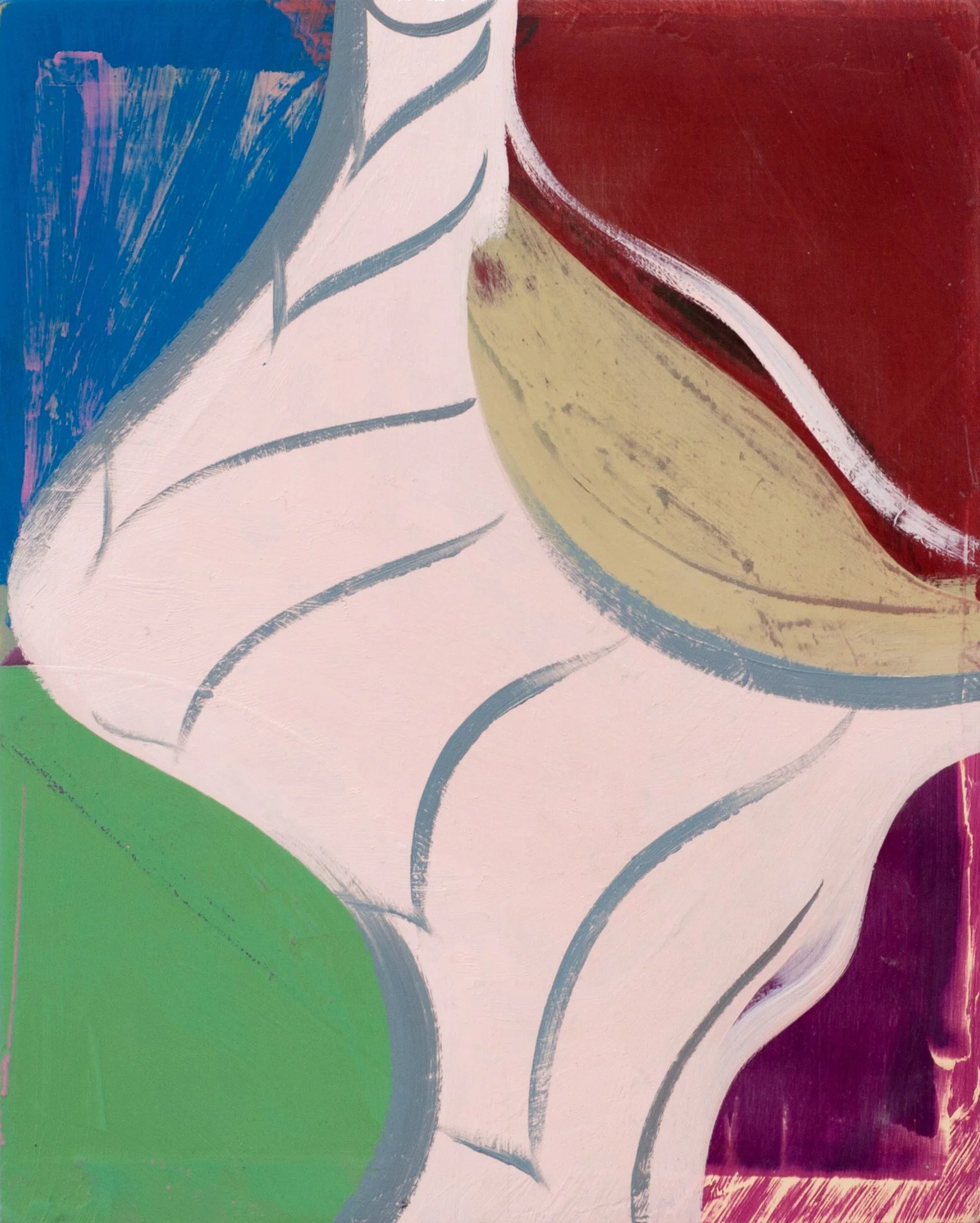 Zee, 2020, oil on panel, 10" x 8"