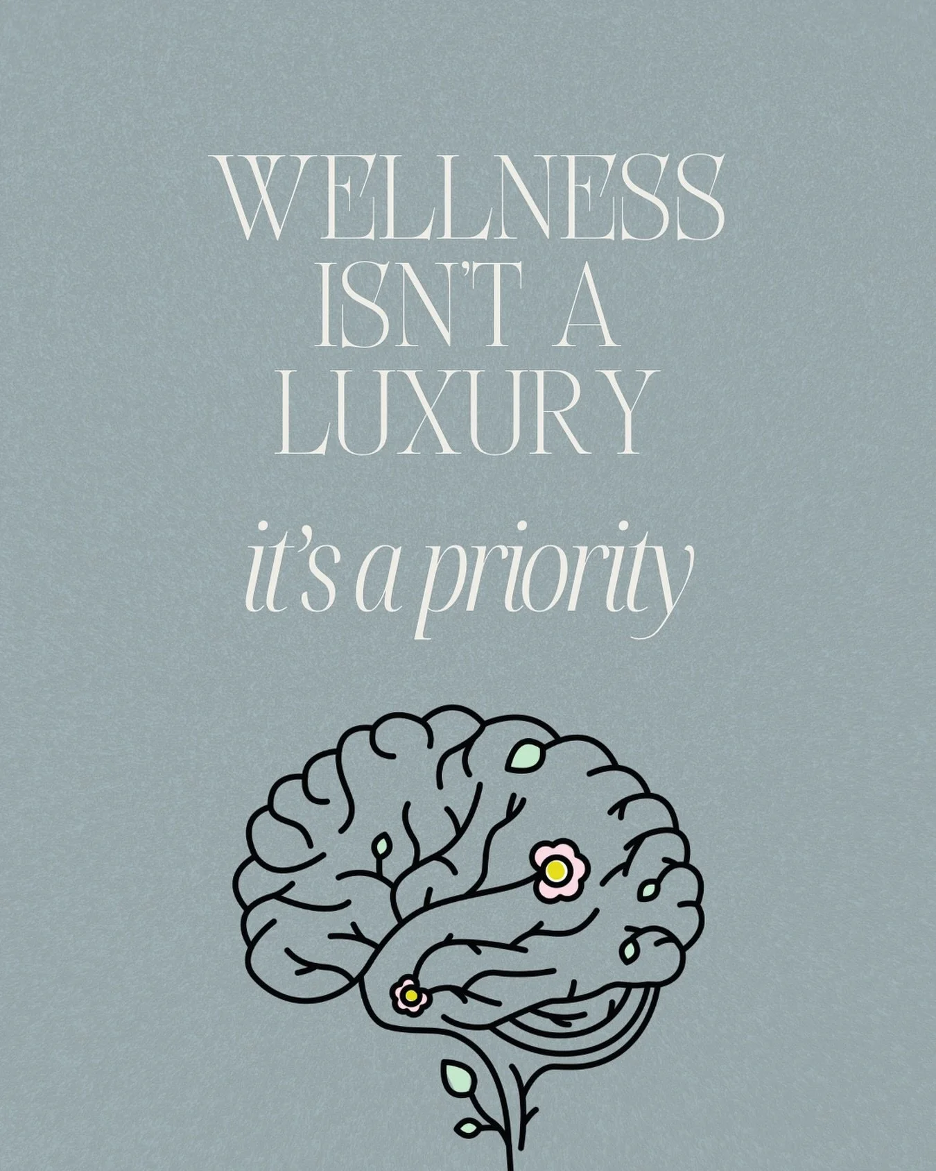 Taking care of yourself isn&rsquo;t selfish. It&rsquo;s essential. Prioritize your mental health &mdash; you&rsquo;re worth it 🤍