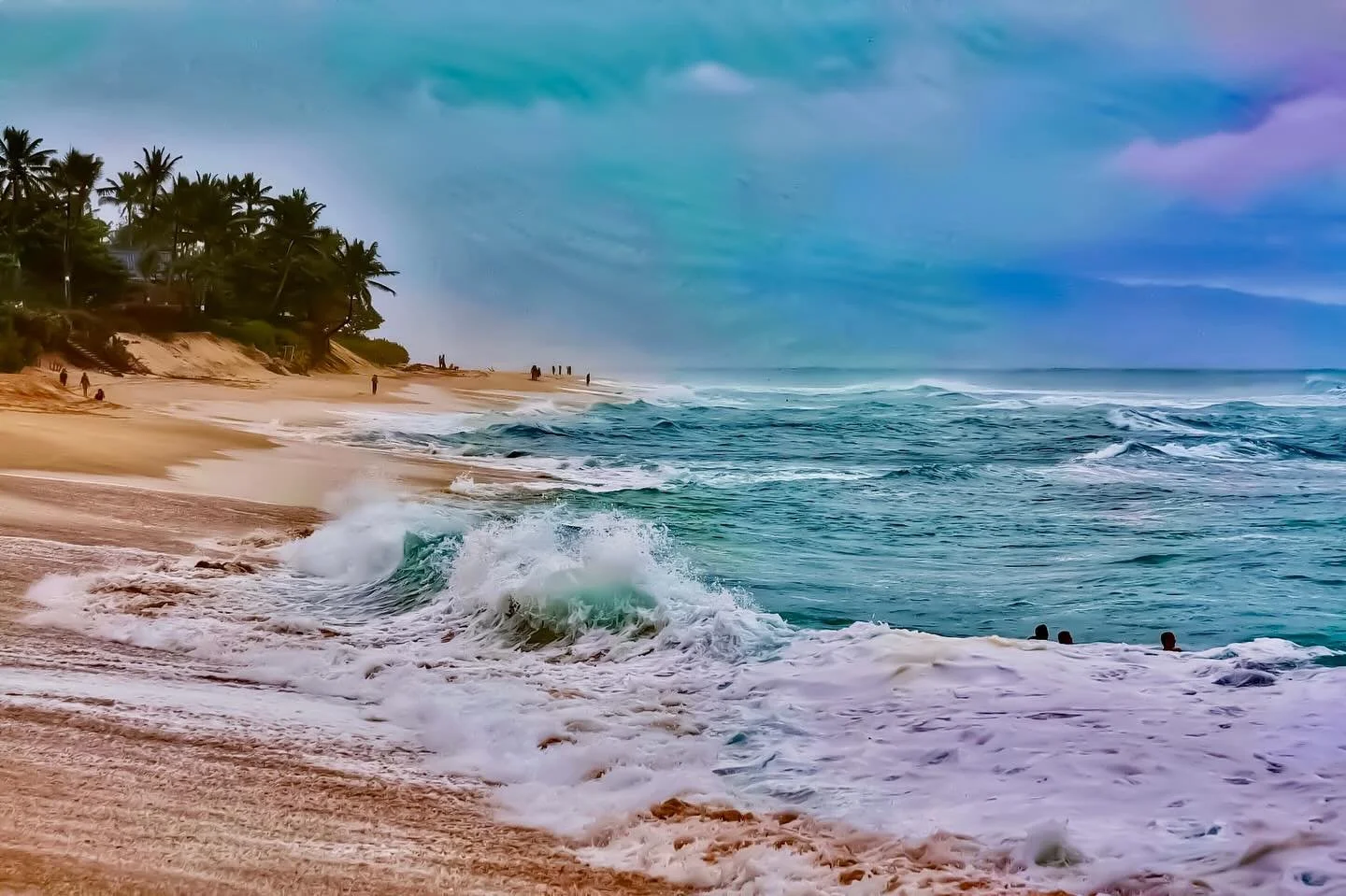 Proof that chaos and beauty can exist in the same breath 🌊❤️