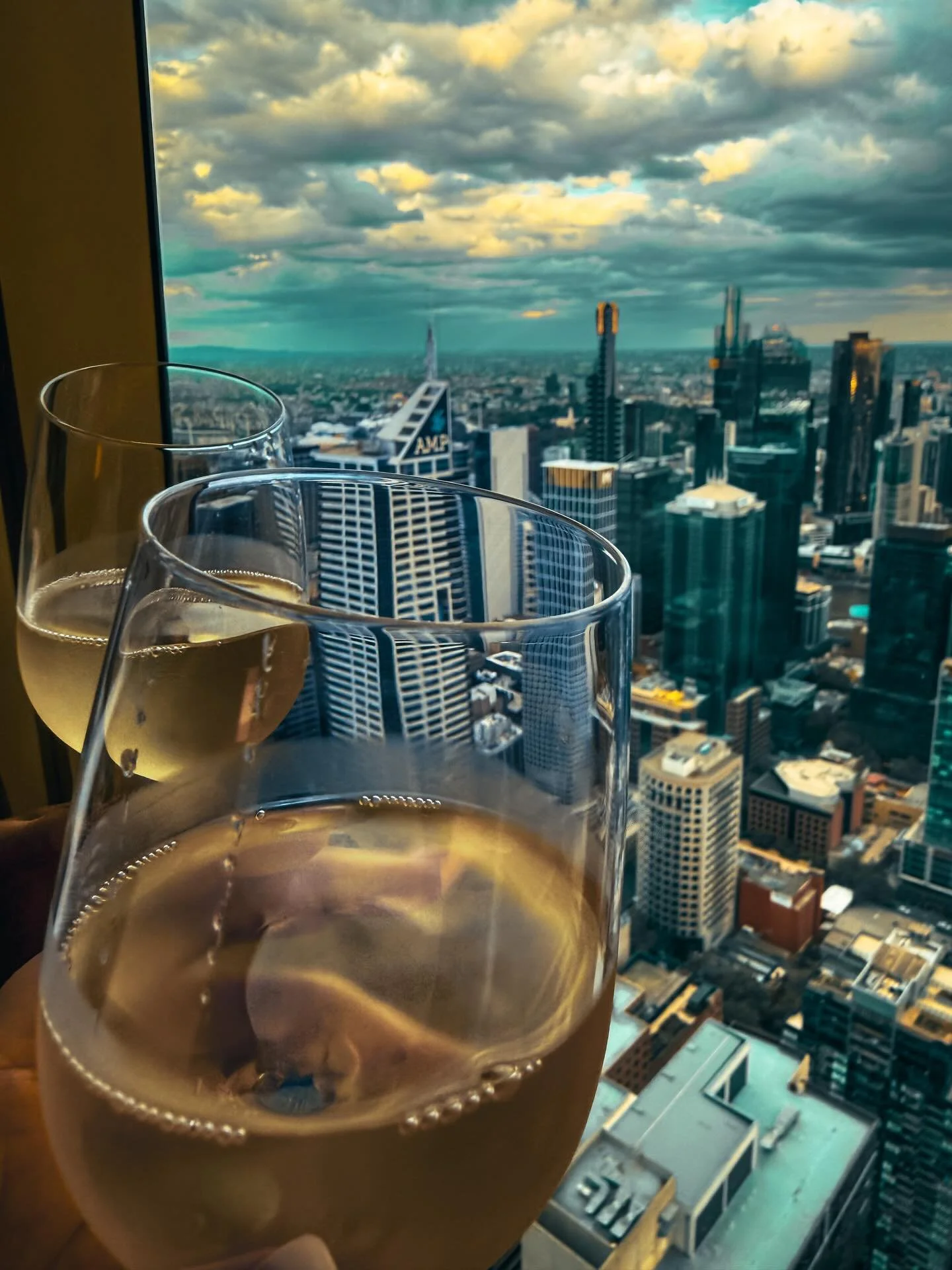 Perfection isn&rsquo;t a destination.
Sometimes it&rsquo;s just a glass of wine, a stormy sky, and a Friday night with nowhere else you need to be. 🍷

#FridayNight #PerfectMoments #WeekendVibes #MelbourneViews #WineAndViews