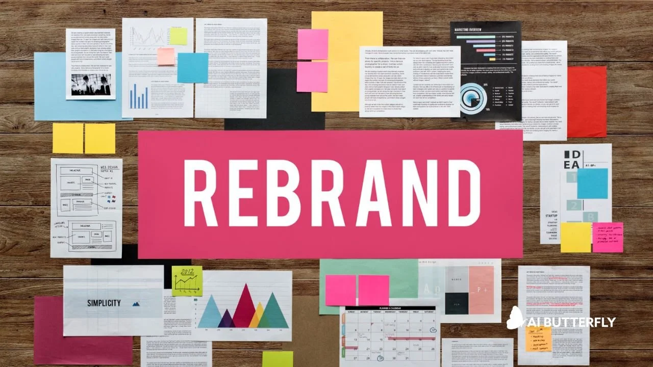 Digital tablet displaying a brand consistency kit with color palettes and character styles for animated videos.