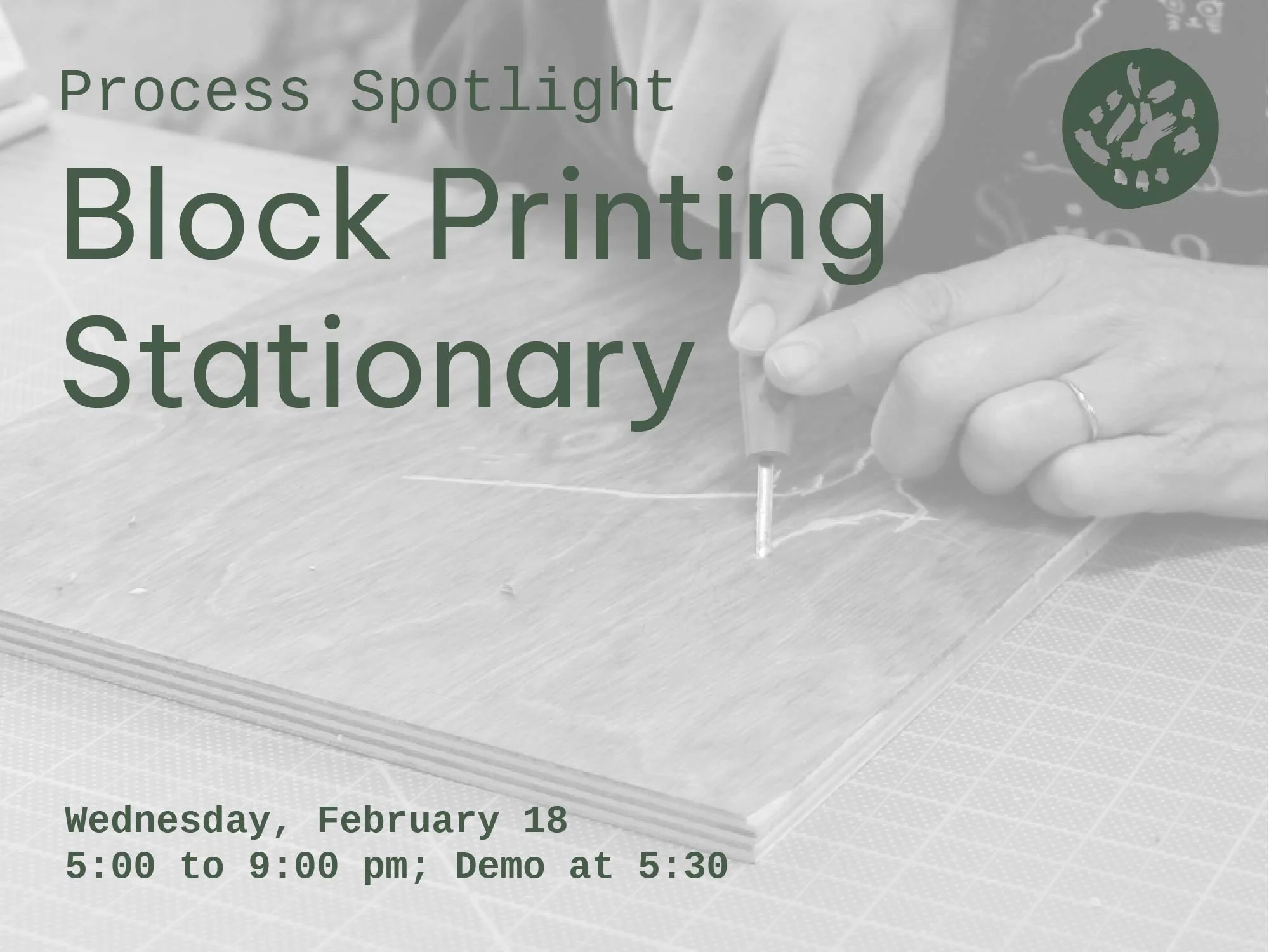February 18, 2026 | Process Spotlight: Block Printing Stationary