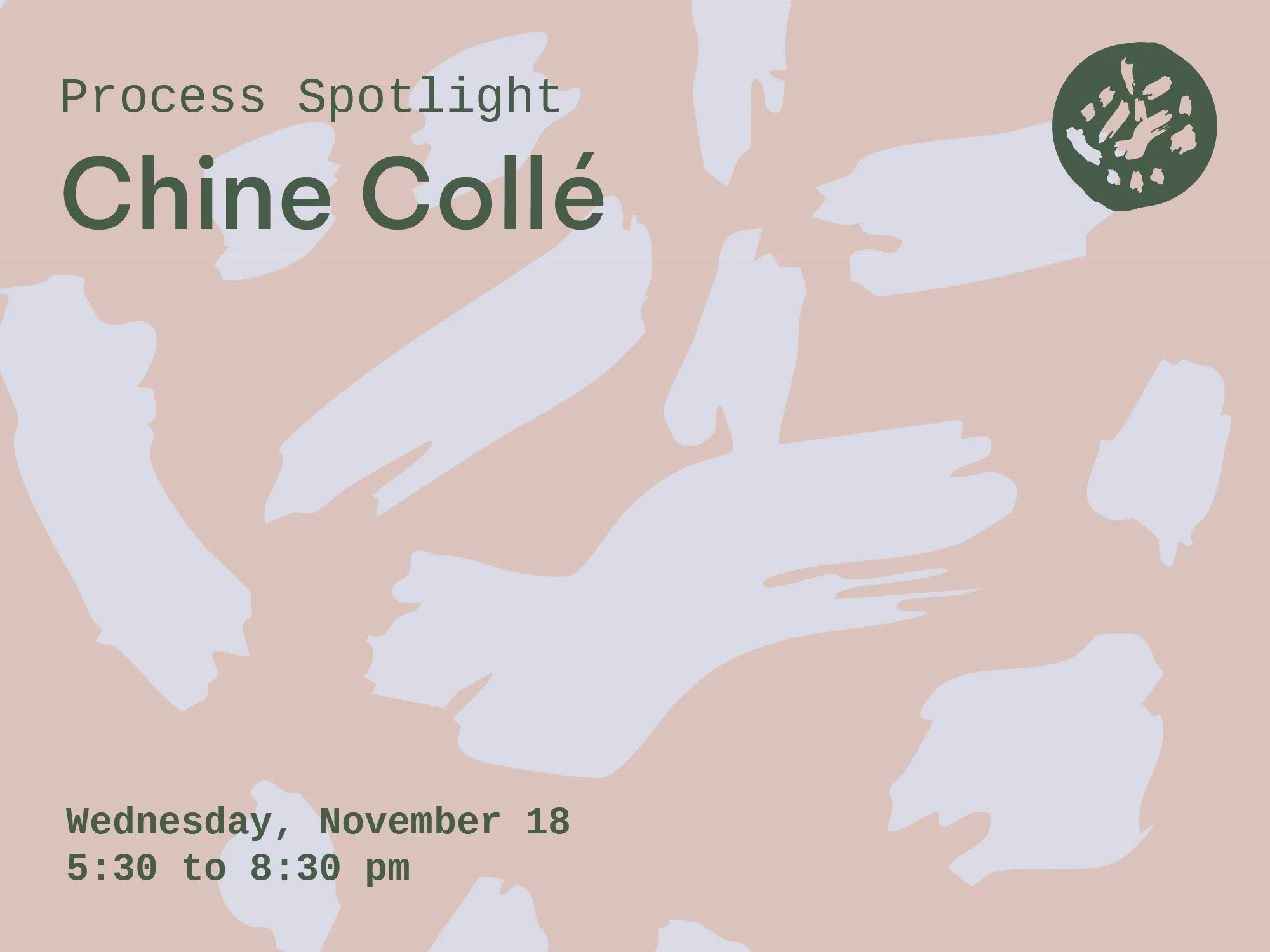 November 18 | Process Spotlight: Chine Collé