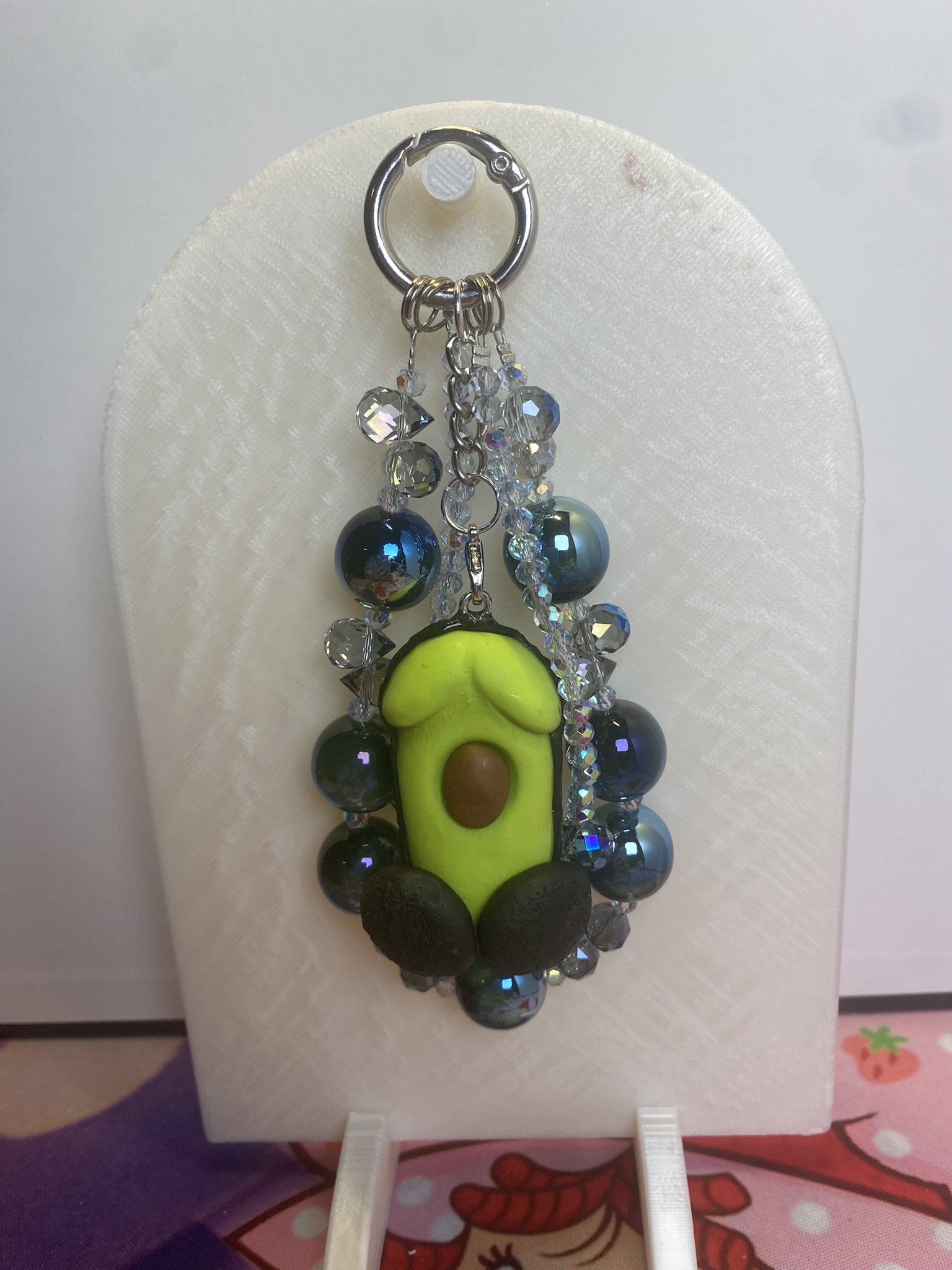 Avocado Richard Deluxe Phone Chain