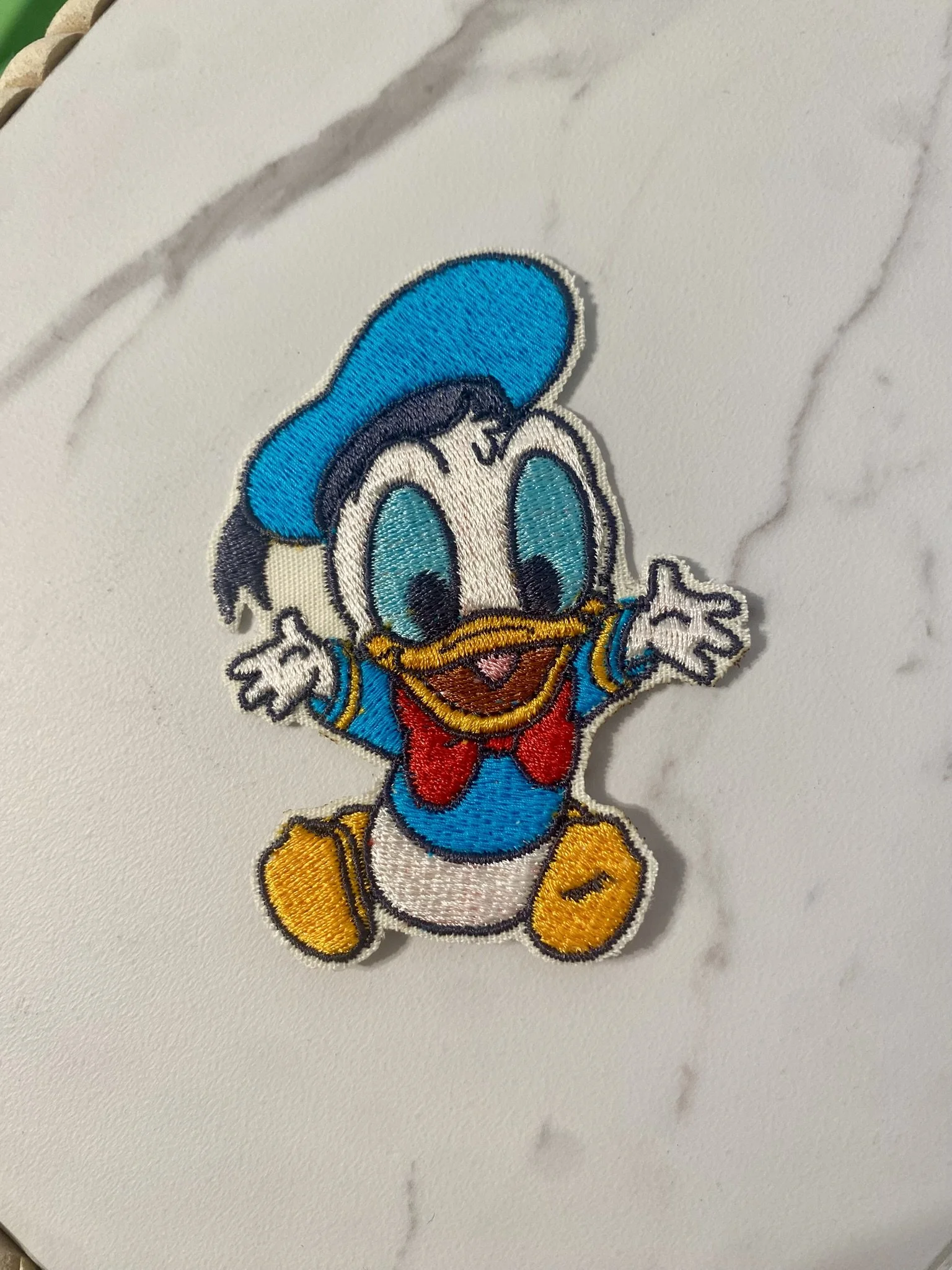 Baby Don Duck Iron On Patch