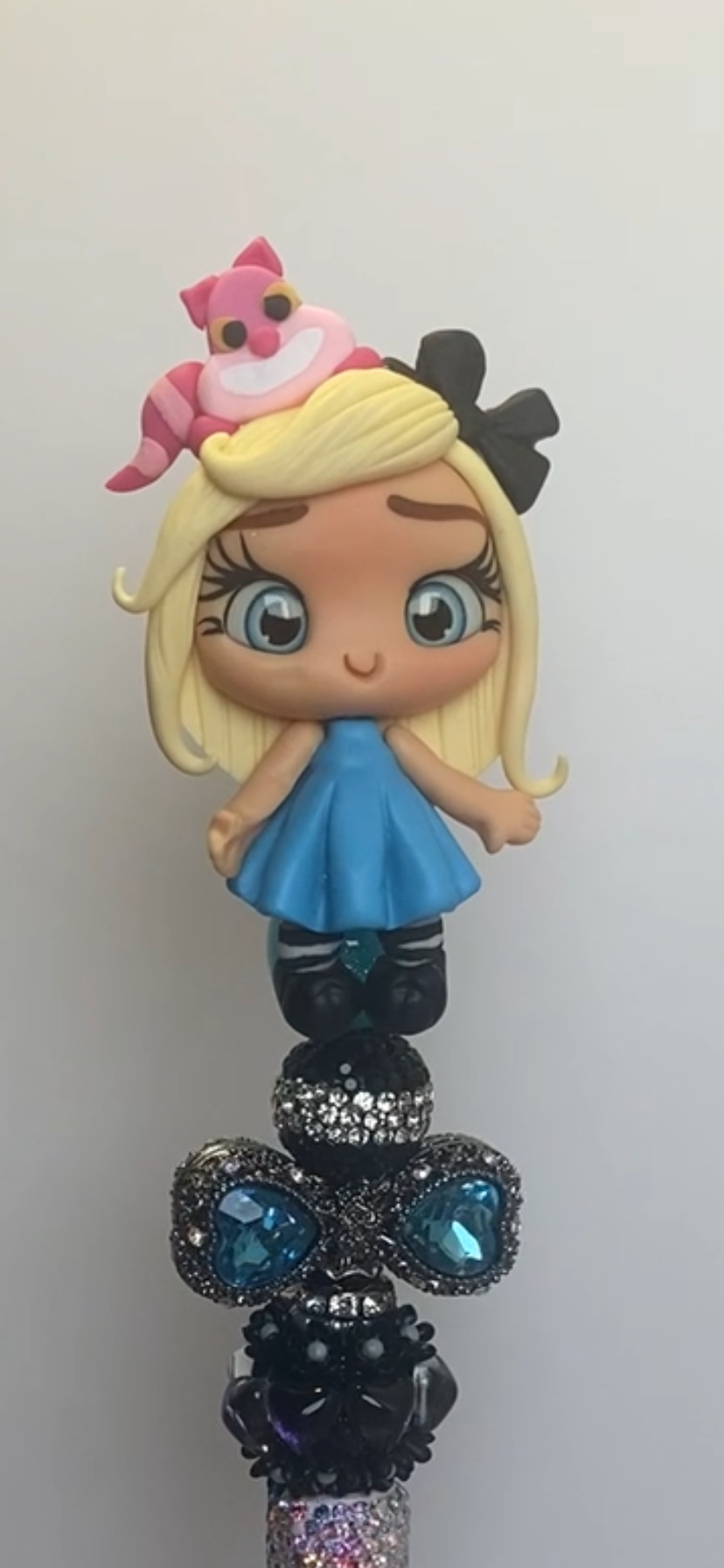 Whimsical Alice Inspired Clay Pen