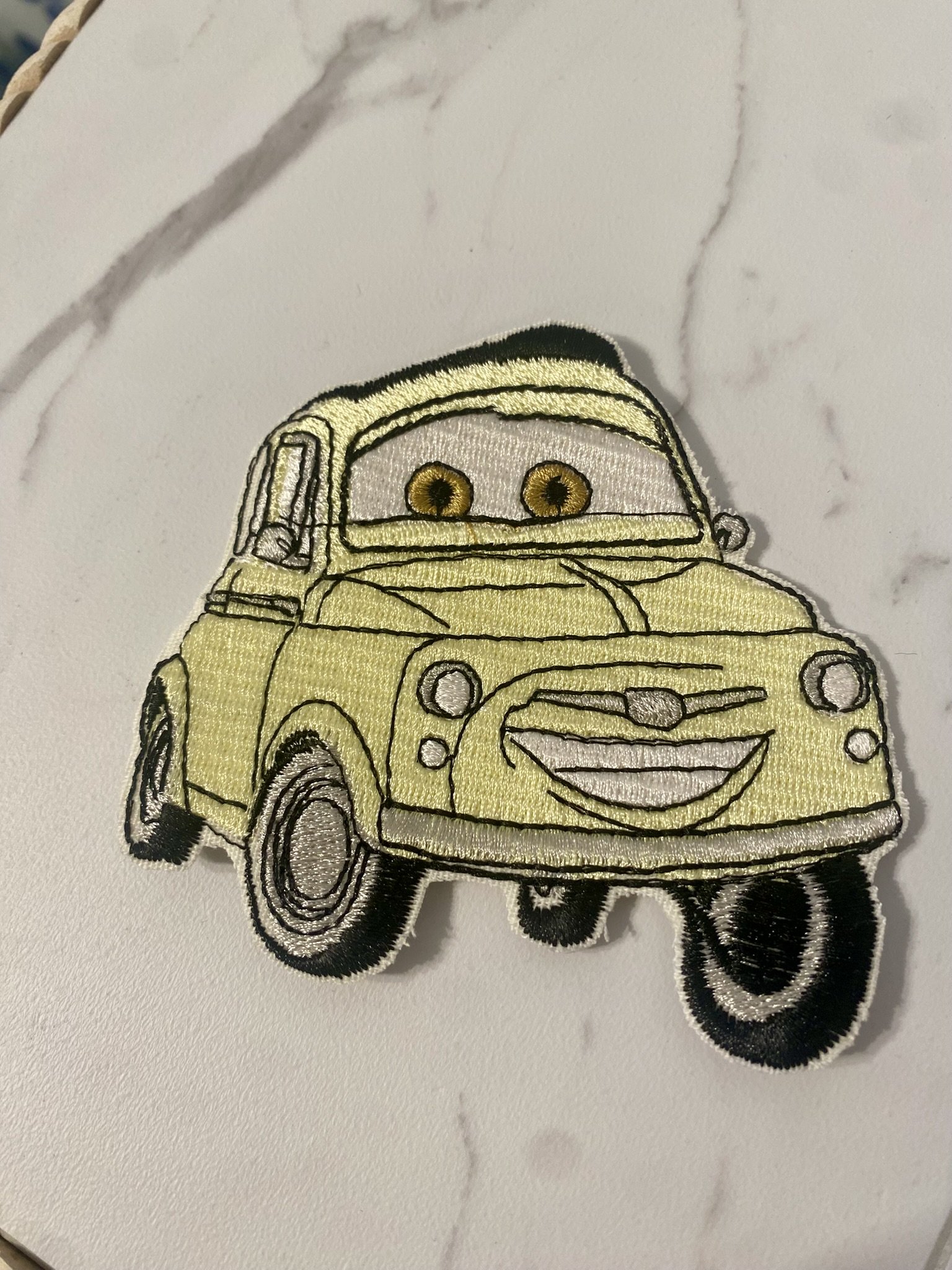 Luigi the Tire Pro Iron-on Patch