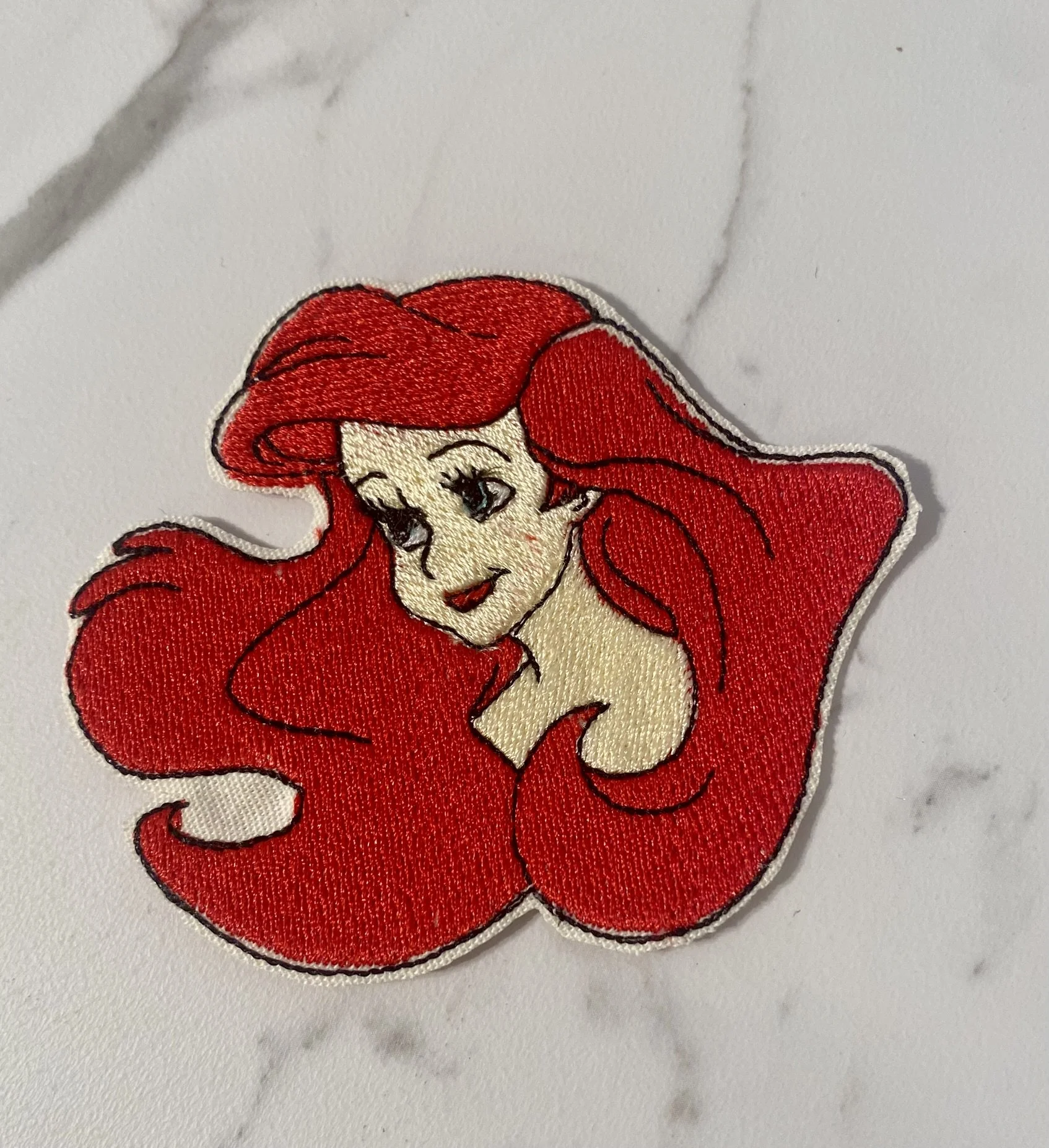 Enchanting Mermaid Iron-On Patch
