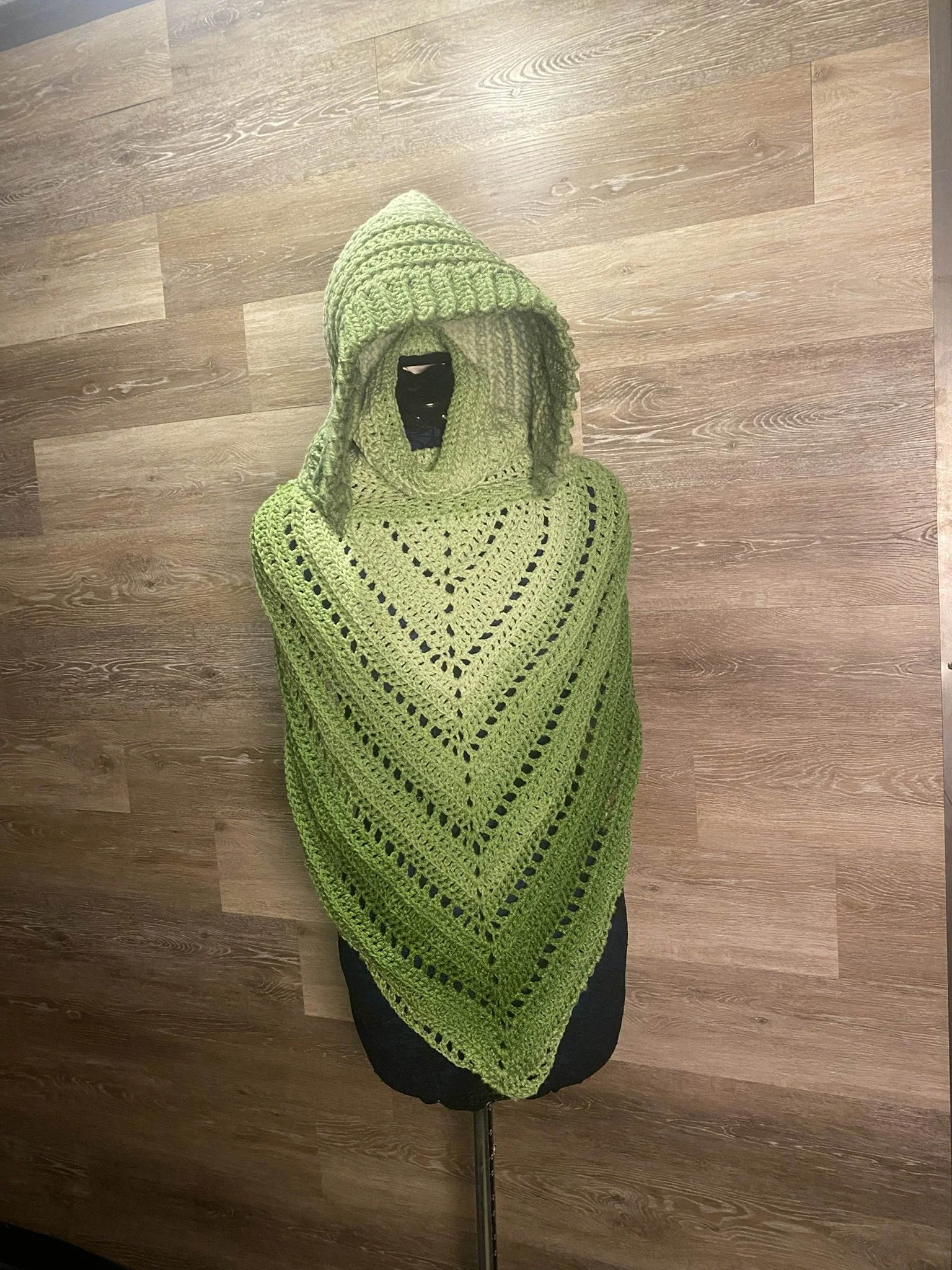 Handcrafted Hooded Scarf