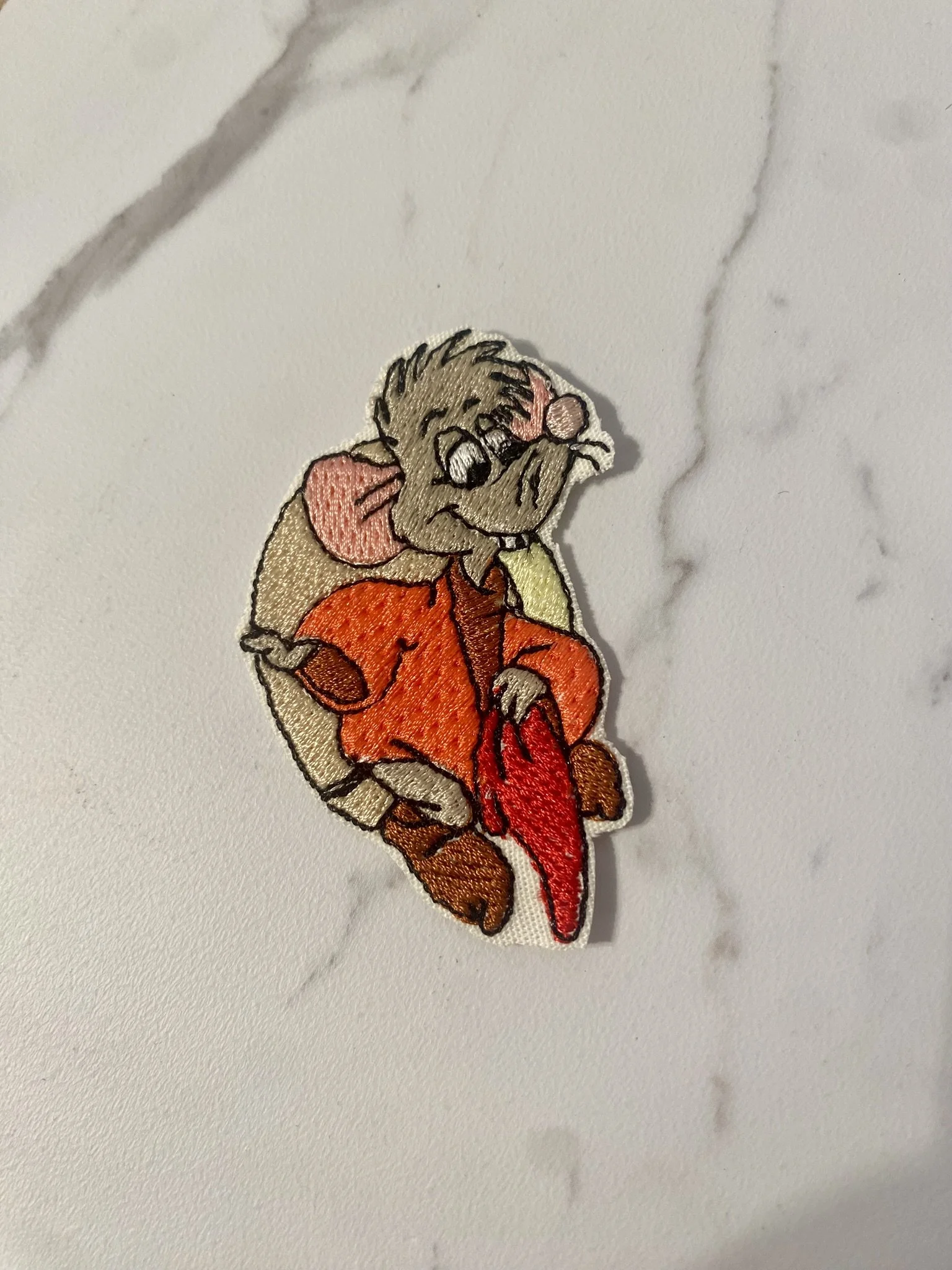 Helpful Little Mouse Friend Iron-On Patch