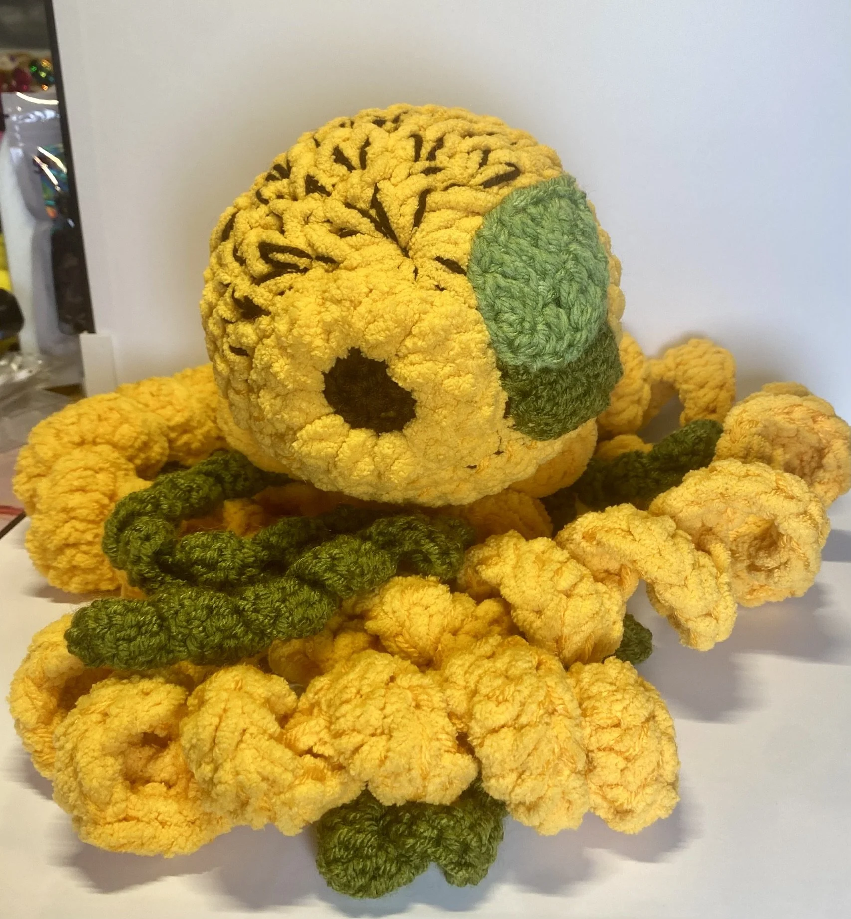 Chunky Sunflower Jellyfish Plush
