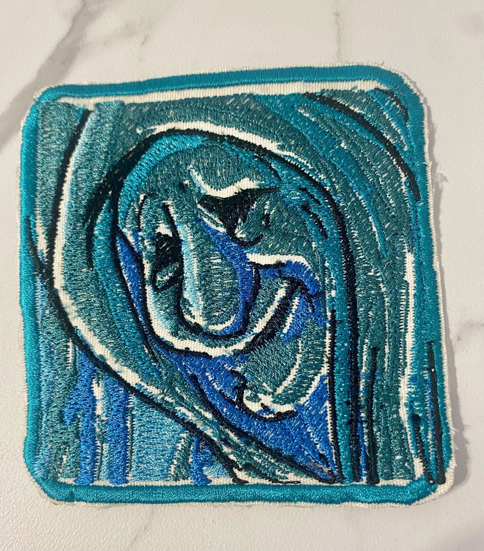 Wise Willow iron on patch
