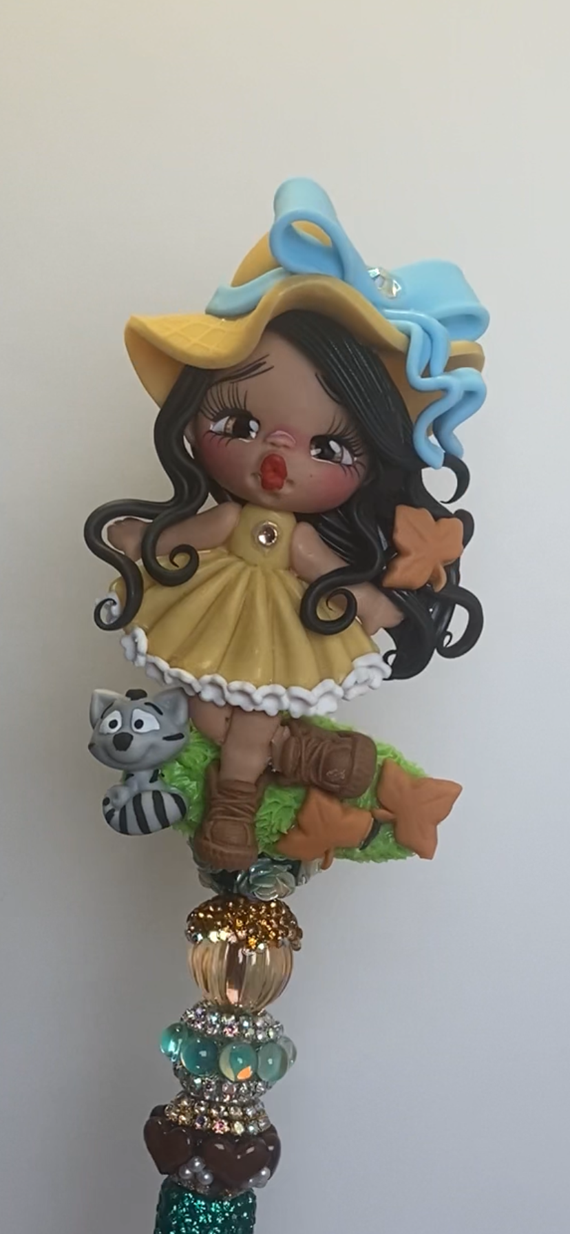 Pocahontas-Inspired Clay Art Pen