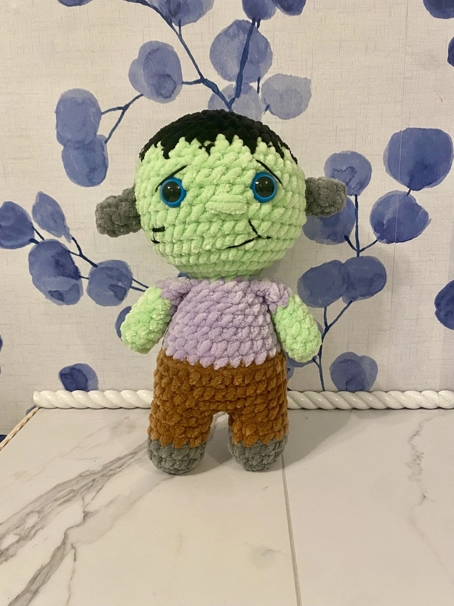 Plush Baby Frankenstein Toy