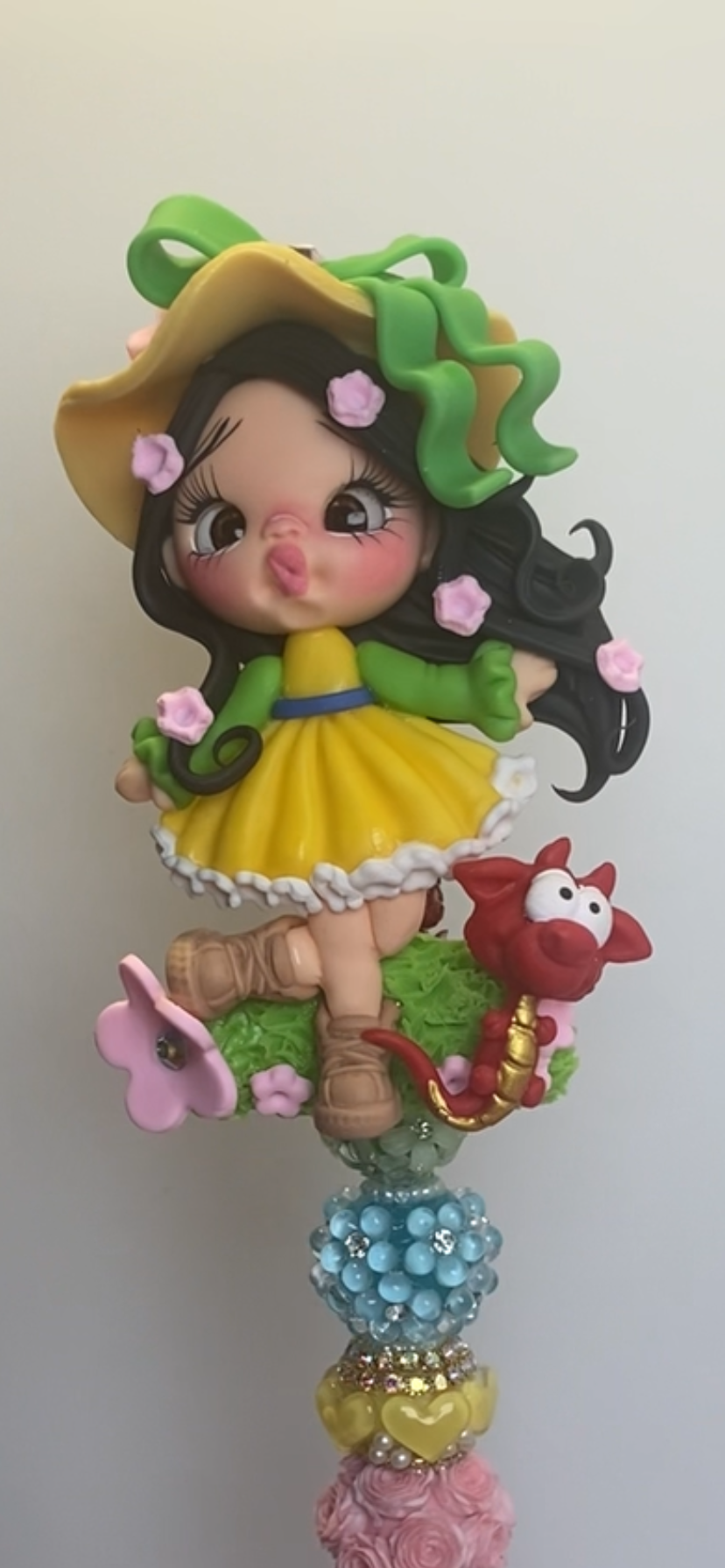 Mulan-Inspired Clay Pen