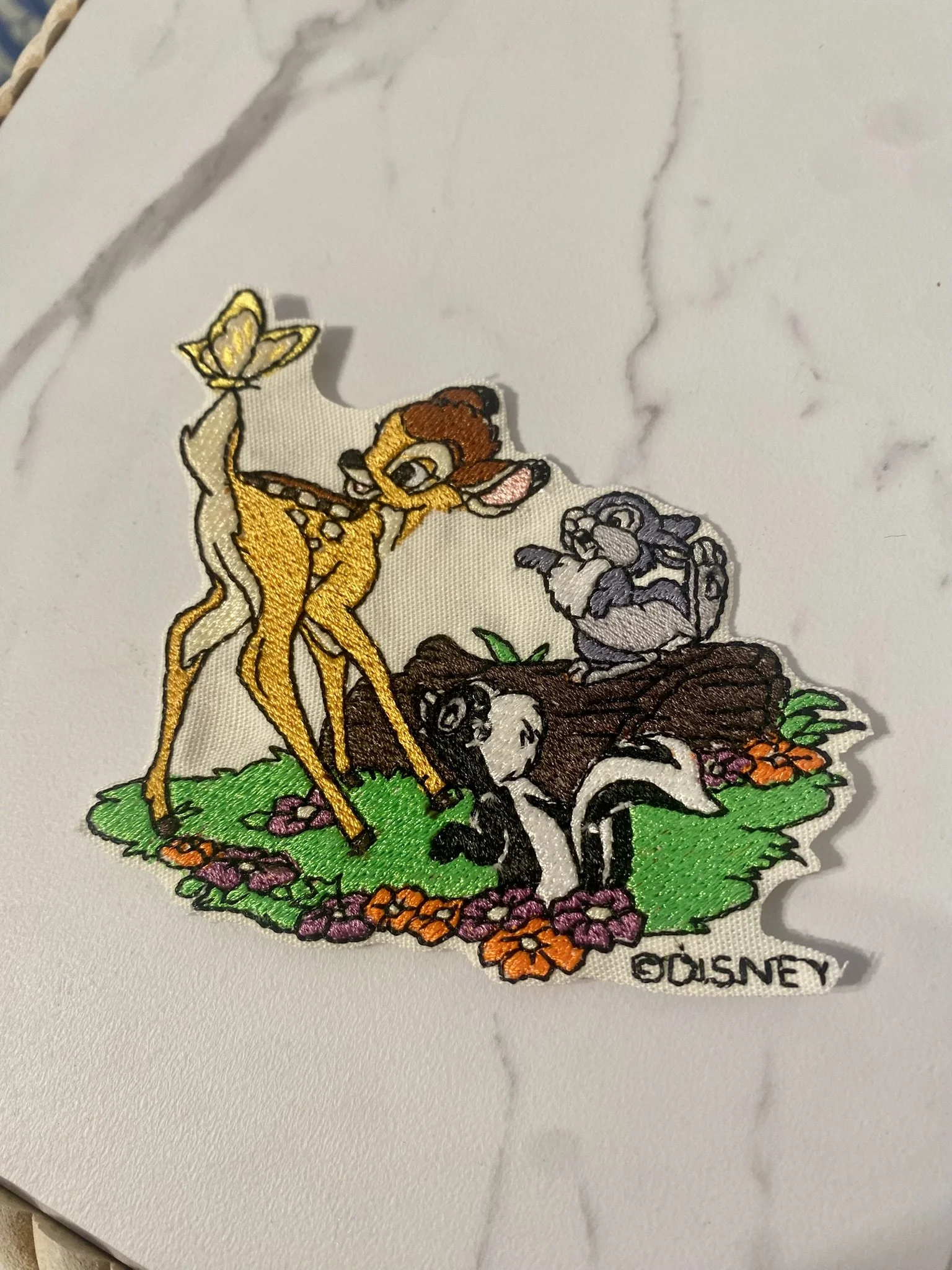 Baby Deer and Friends Iron-On Patch