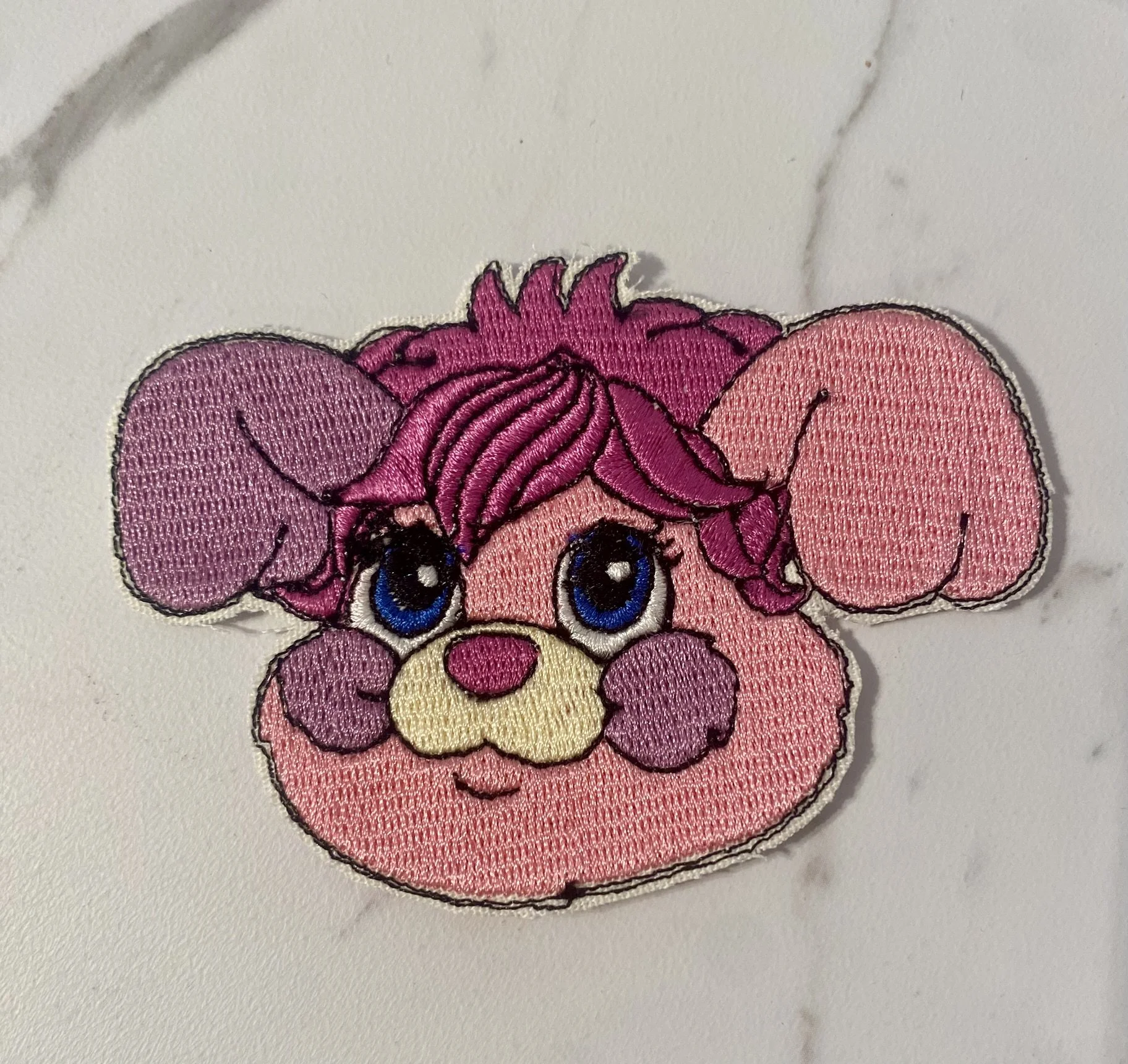 Nostalgic Furry Friend Iron-On Patch