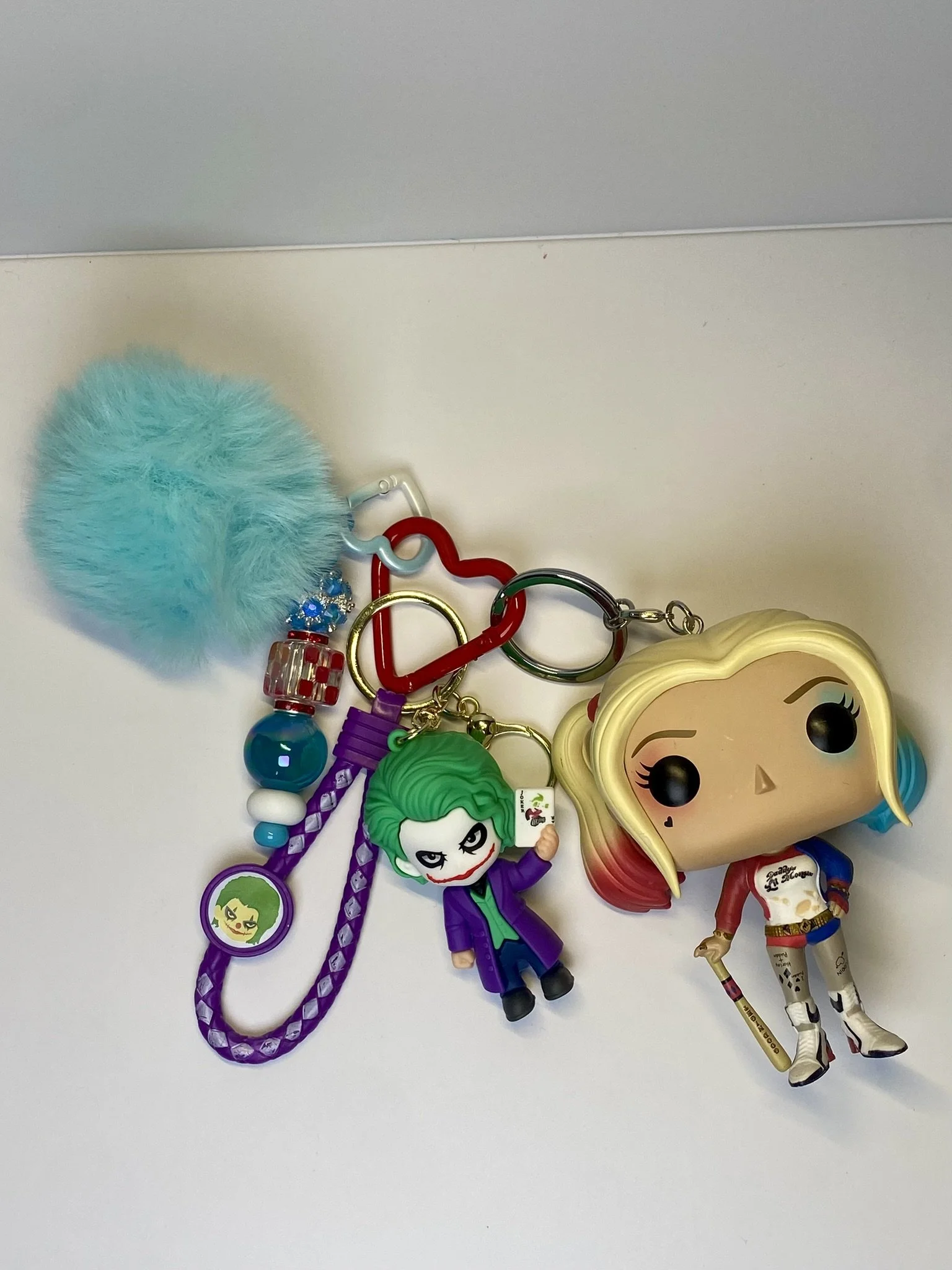 Bag chain/key chain with pop figure