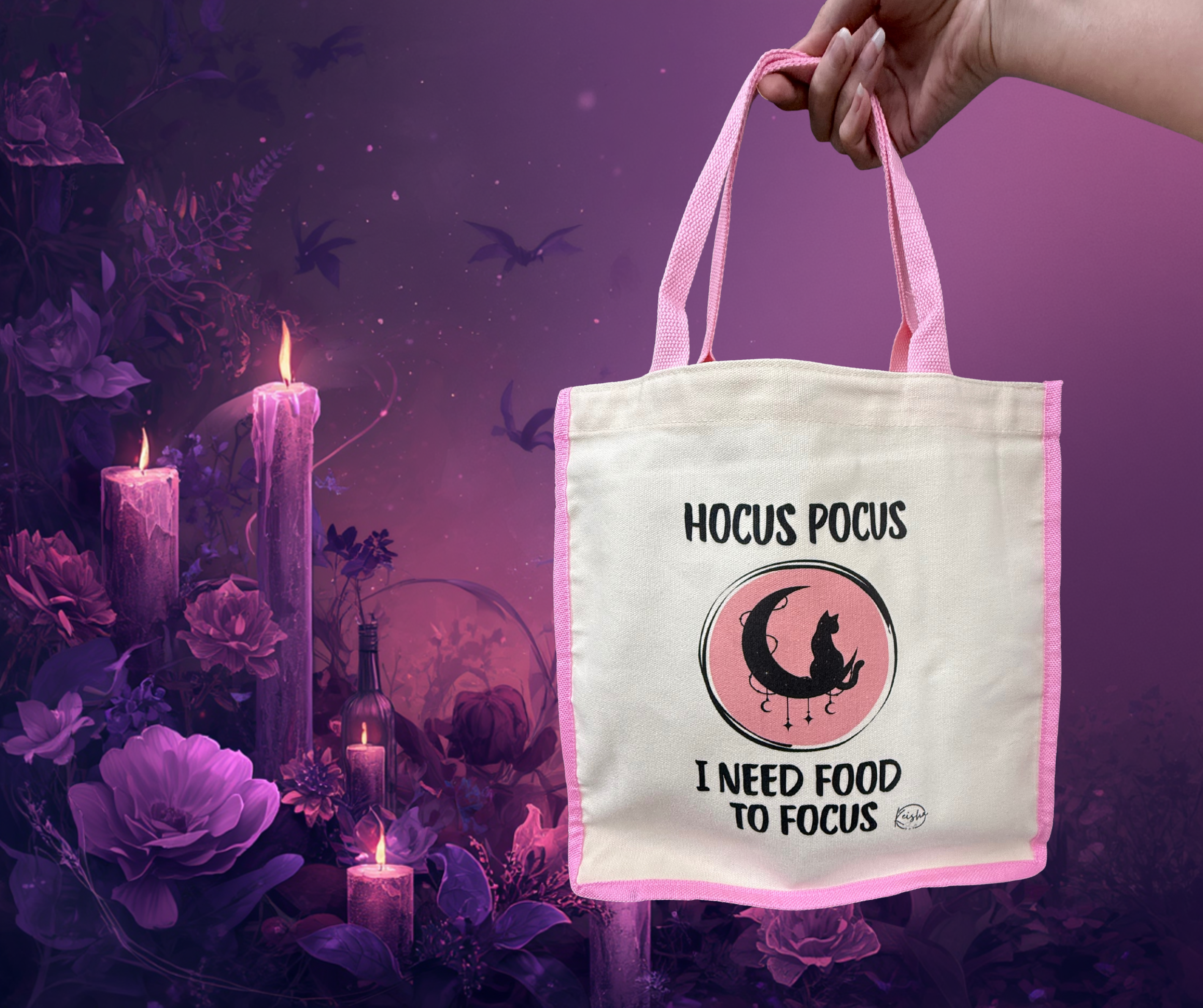 Hocus Pocus Canvas Tote Bag