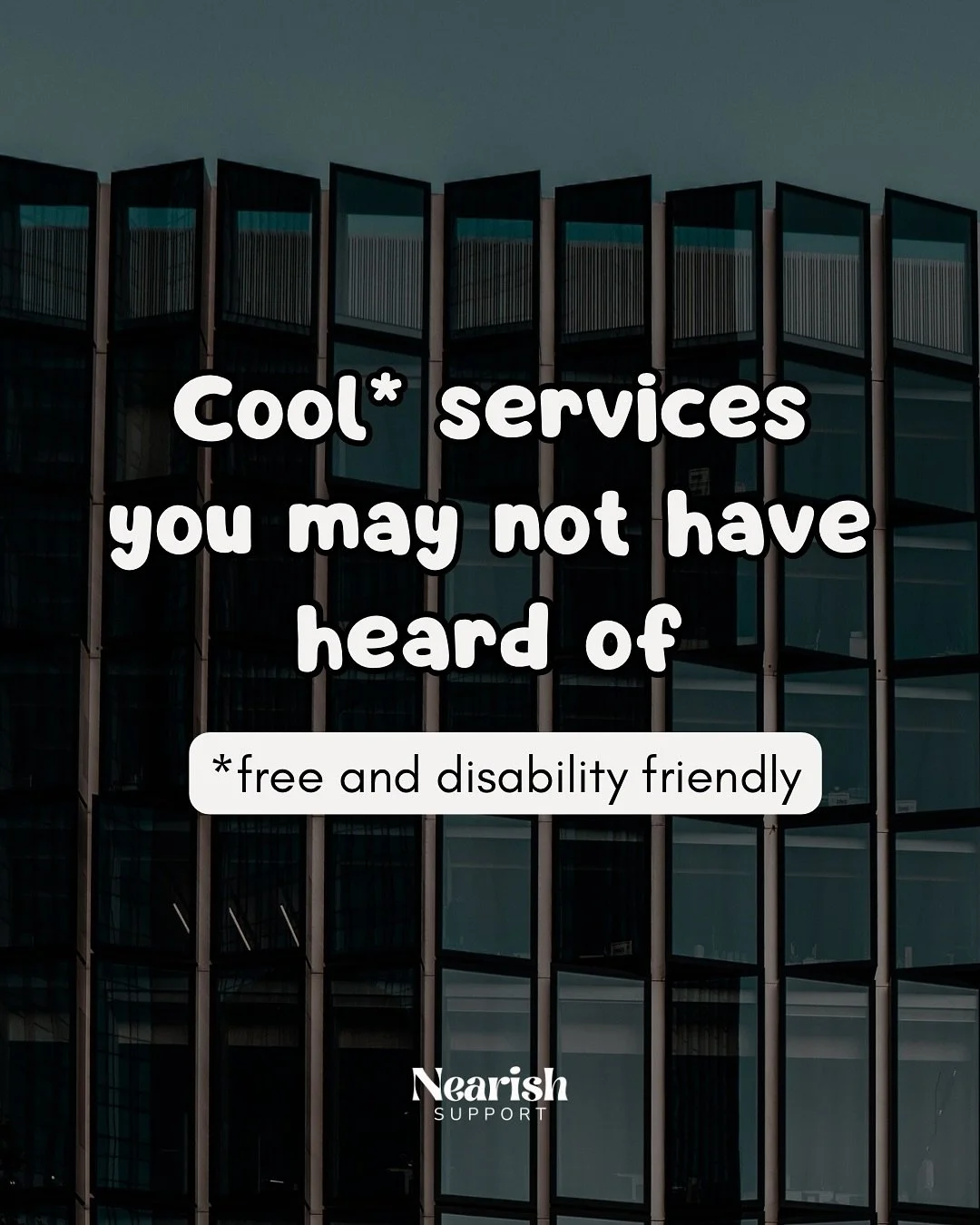 This is not your standard list of free, disability friendly services 🦇

Some I&rsquo;ve only recently discovered, which is saying a lot considering how long I&rsquo;ve been working in the disability sector for (and also considering how long I&rsquo;