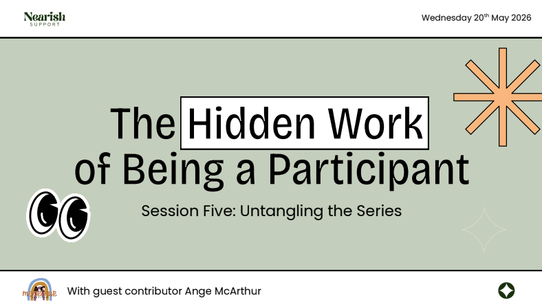 The Hidden Work of Being a Participant