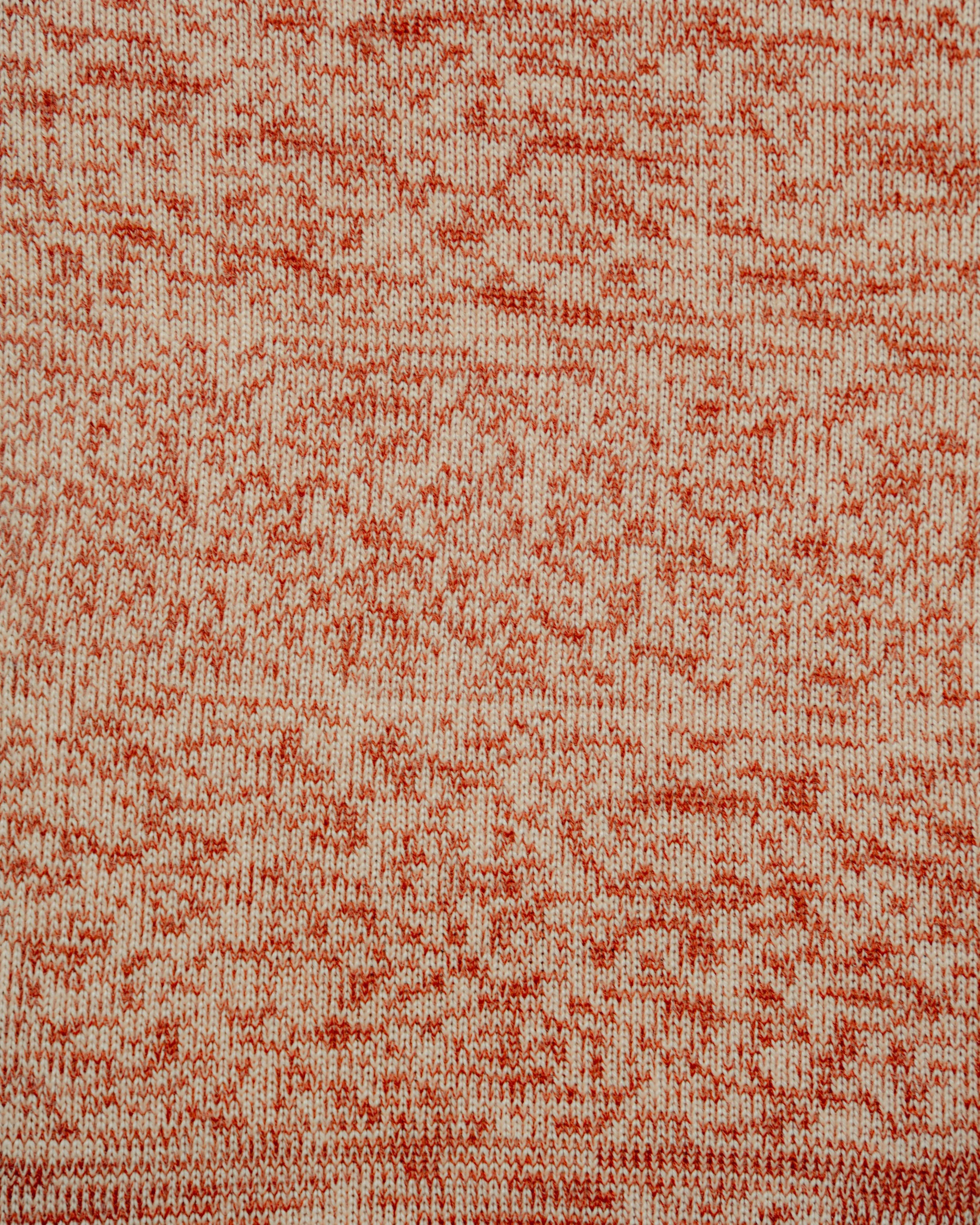 Close-up of knit fabric distortion on Glitch floor lamp