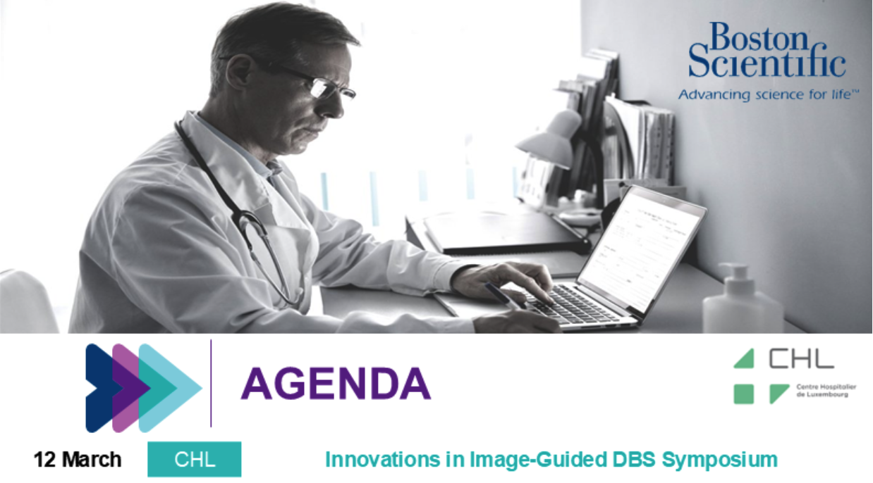 Innovations in Image-Guided DBS – Symposium &amp; Workshop –12-13 mars 2026 | Centre Hospitalier de Luxembourg