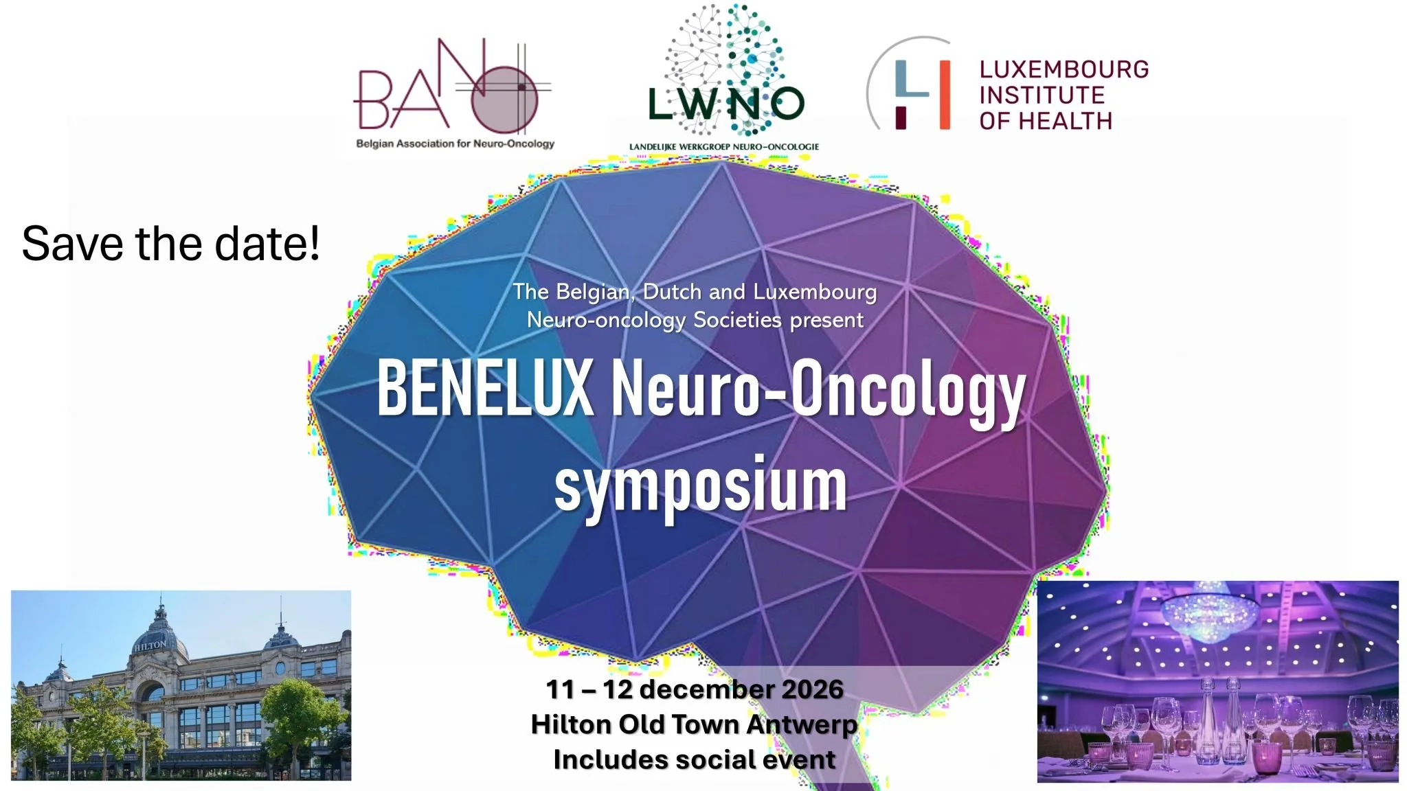 Supporting the BENELUX Neuro-Oncology Symposium 2026: Strengthening European Collaboration