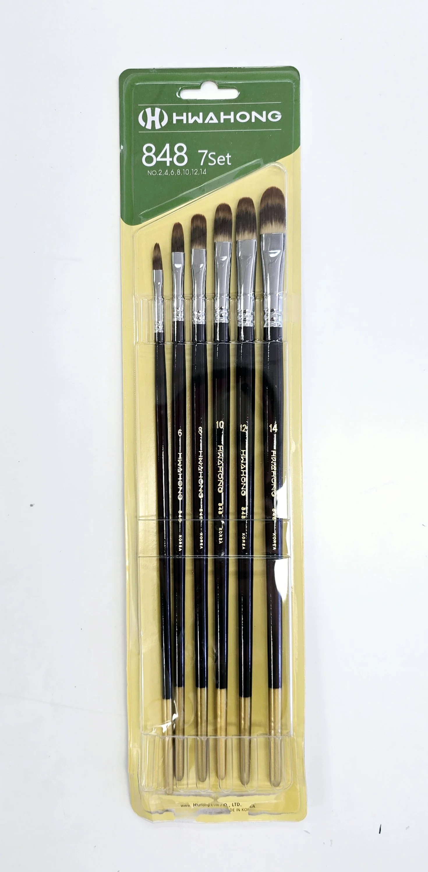 Hwahong-Acrylic paint brush 848 (7 set)