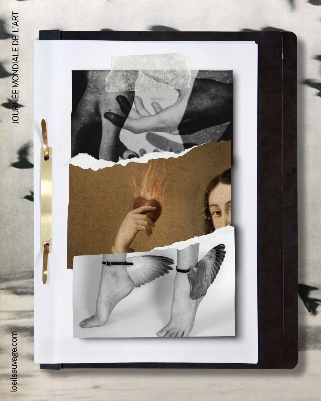 Faire de l&rsquo;art n&rsquo;est pas toujours spectaculaire.
C&rsquo;est souvent silencieux.
Lent.
Solitaire.

C&rsquo;est chercher, douter, recommencer, regarder autrement.
Et parfois, trouver une forme juste.

Aujourd&rsquo;hui, journ&eacute;e mond