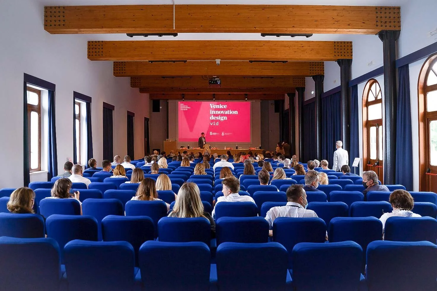 Immagine coordinata della seconda edizione di Vid – Venice Innovation Design, dedicata al design sostenibile.