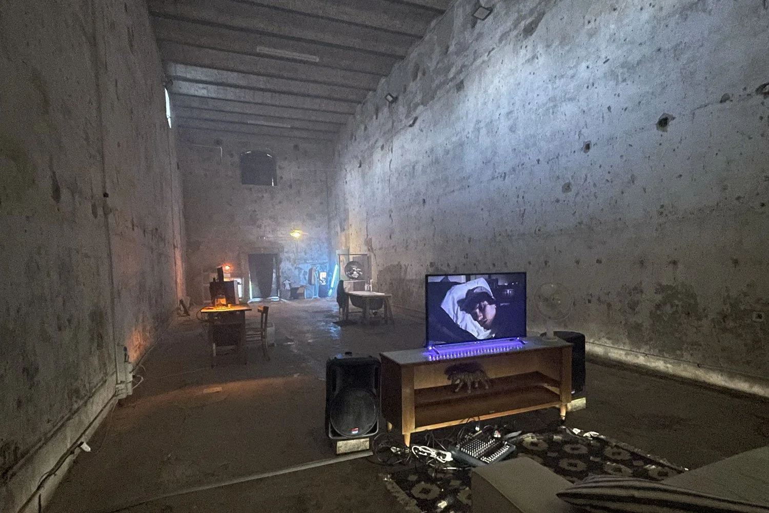  Peekaboo, mostra personale dell'artista  Spencer Lackey  a  Spazio Punch , Venezia. 