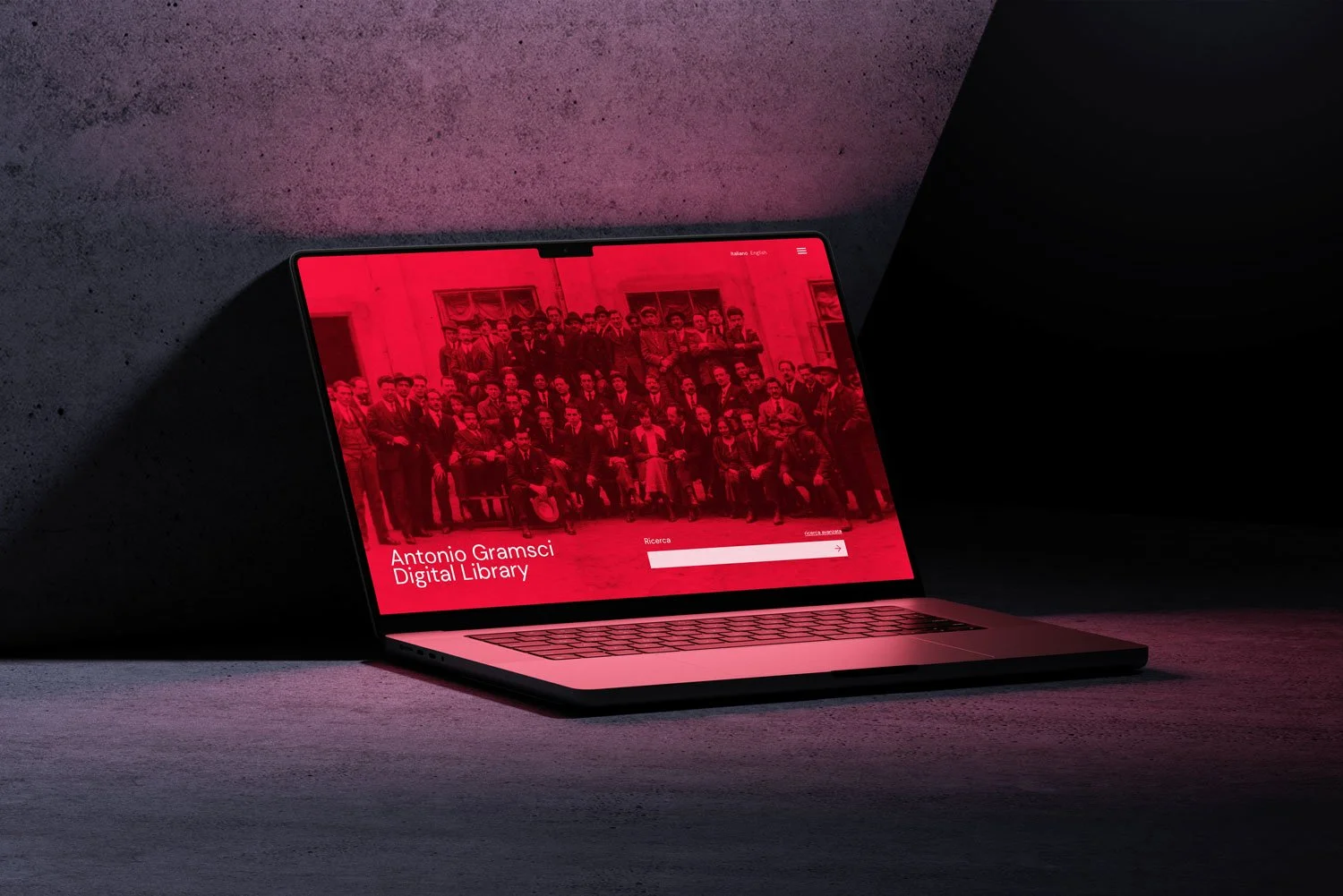 Antonio Gramsci Digital Library - Disegno dell'interfaccia