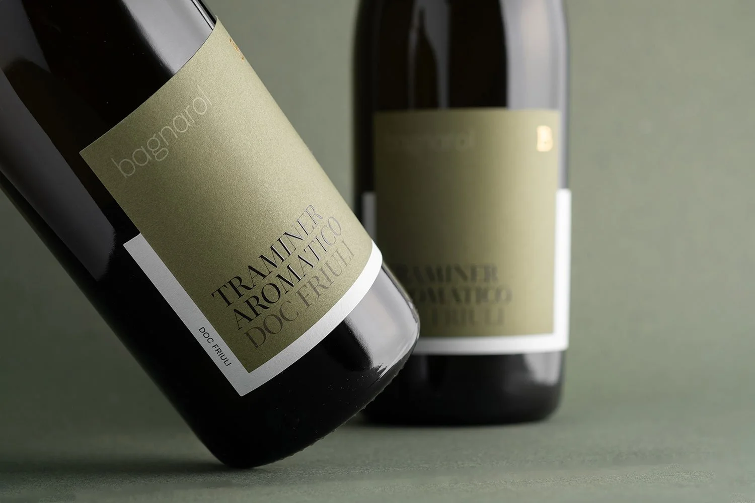  Nuova etichetta per il vino Traminer Aromatico Doc Friuli della Cantina Bagnarol. 